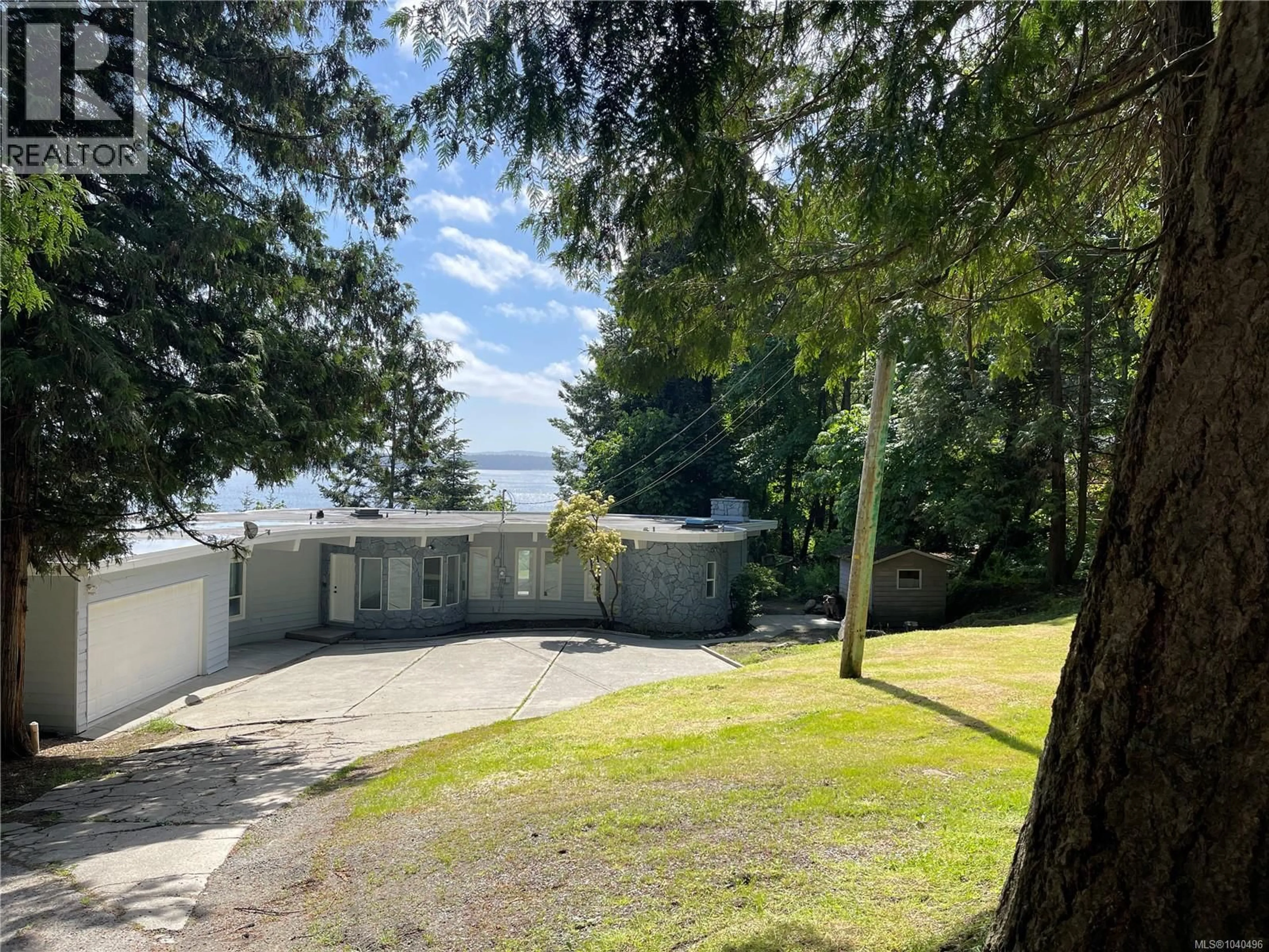 A pic from outside/outdoor area/front of a property/back of a property/a pic from drone, unknown for 1364 LEASK ROAD, Nanaimo British Columbia V9X1P8