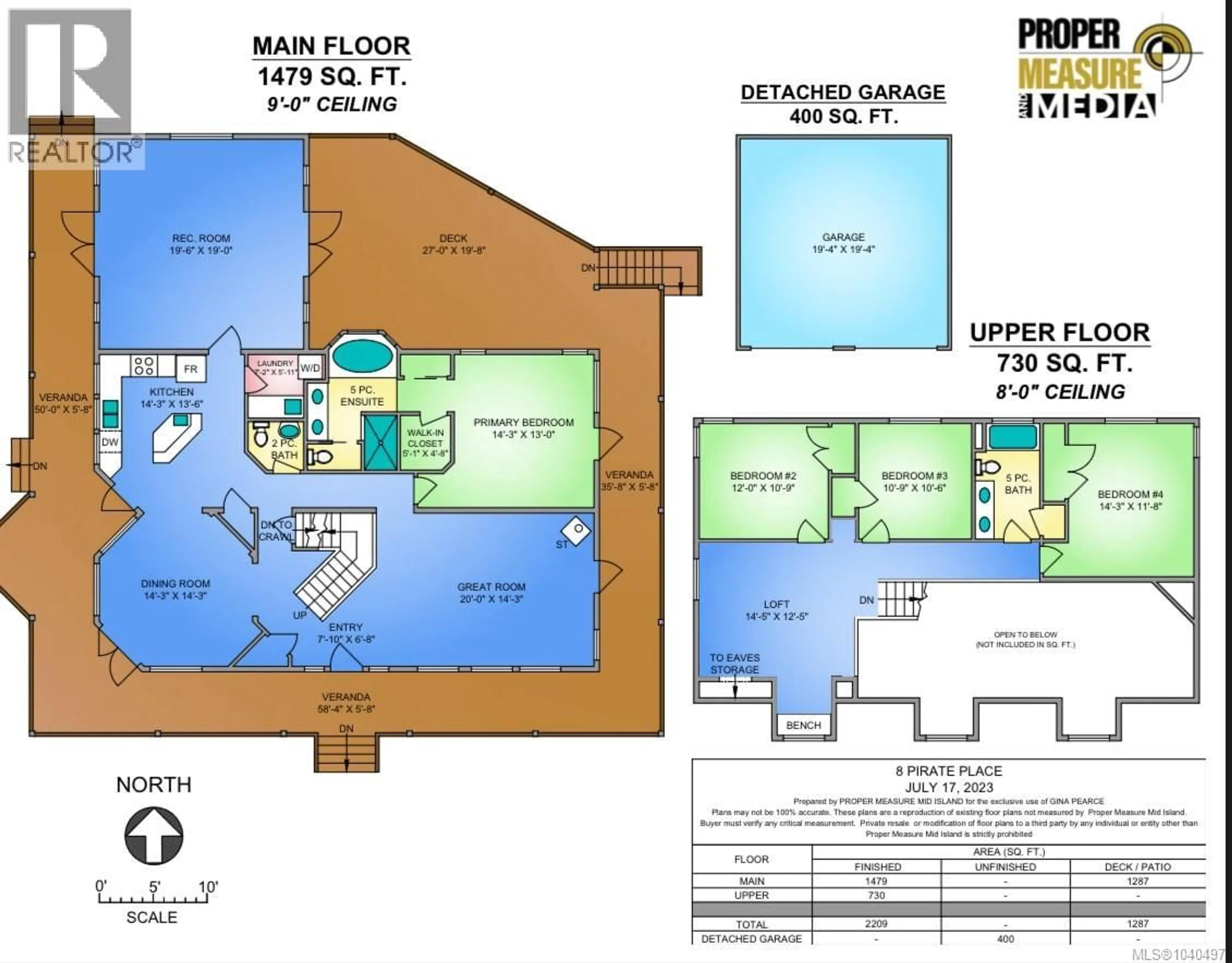 Floor plan for 8 PIRATE PLACE, Protection Island British Columbia V9R6R1