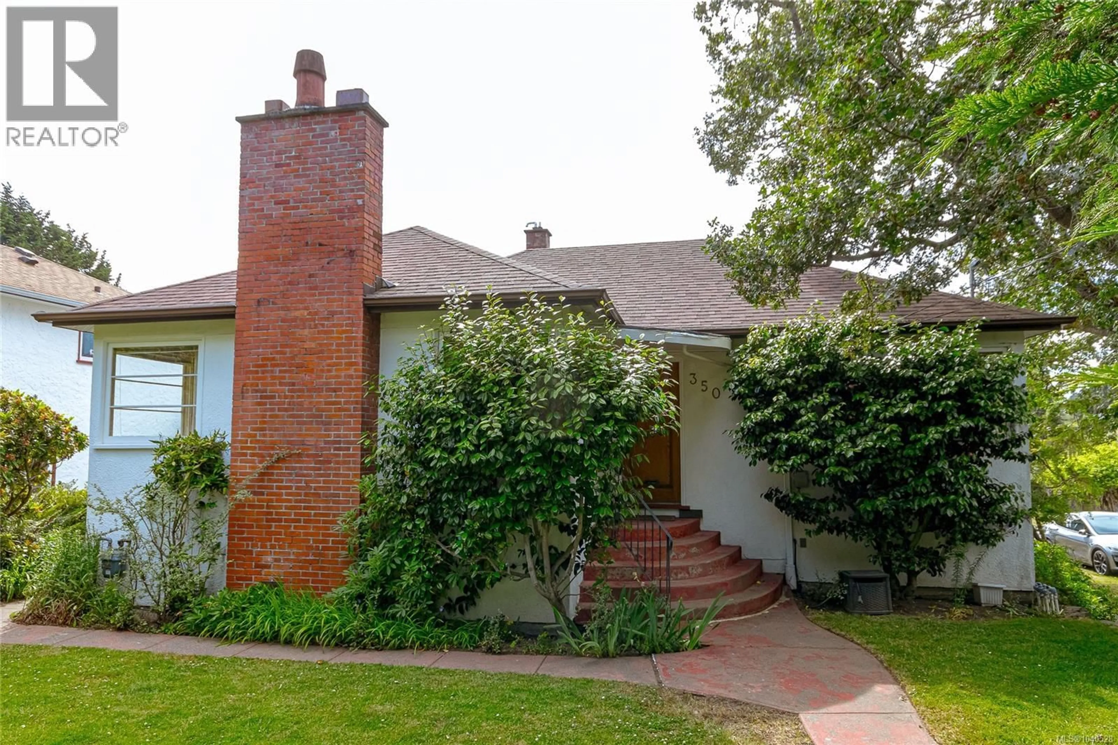 Home with brick exterior material, street for 350 FOUL BAY ROAD, Victoria British Columbia V8S4G7