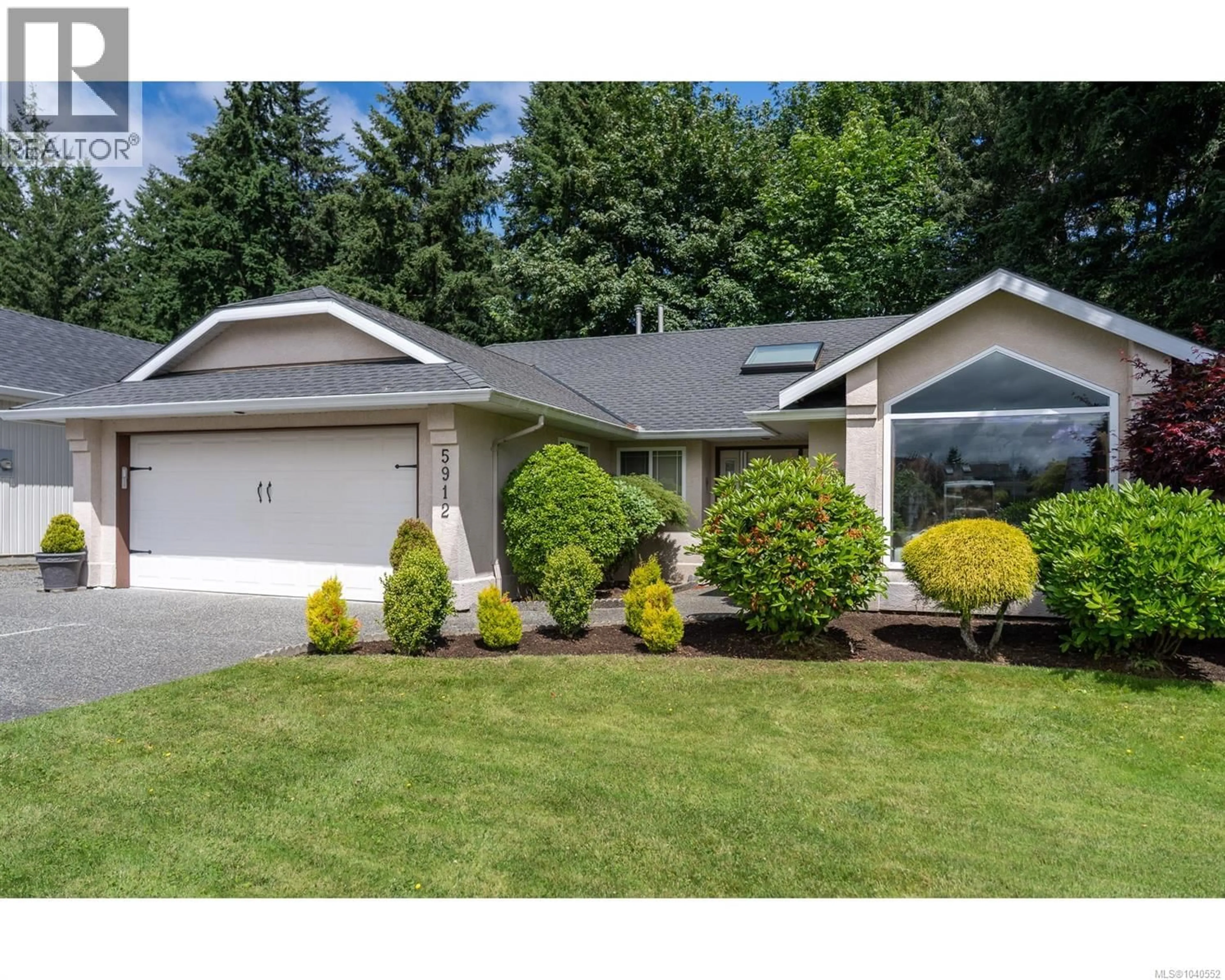 Home with vinyl exterior material, street for 5912 OLIVER ROAD, Nanaimo British Columbia V9T6G6