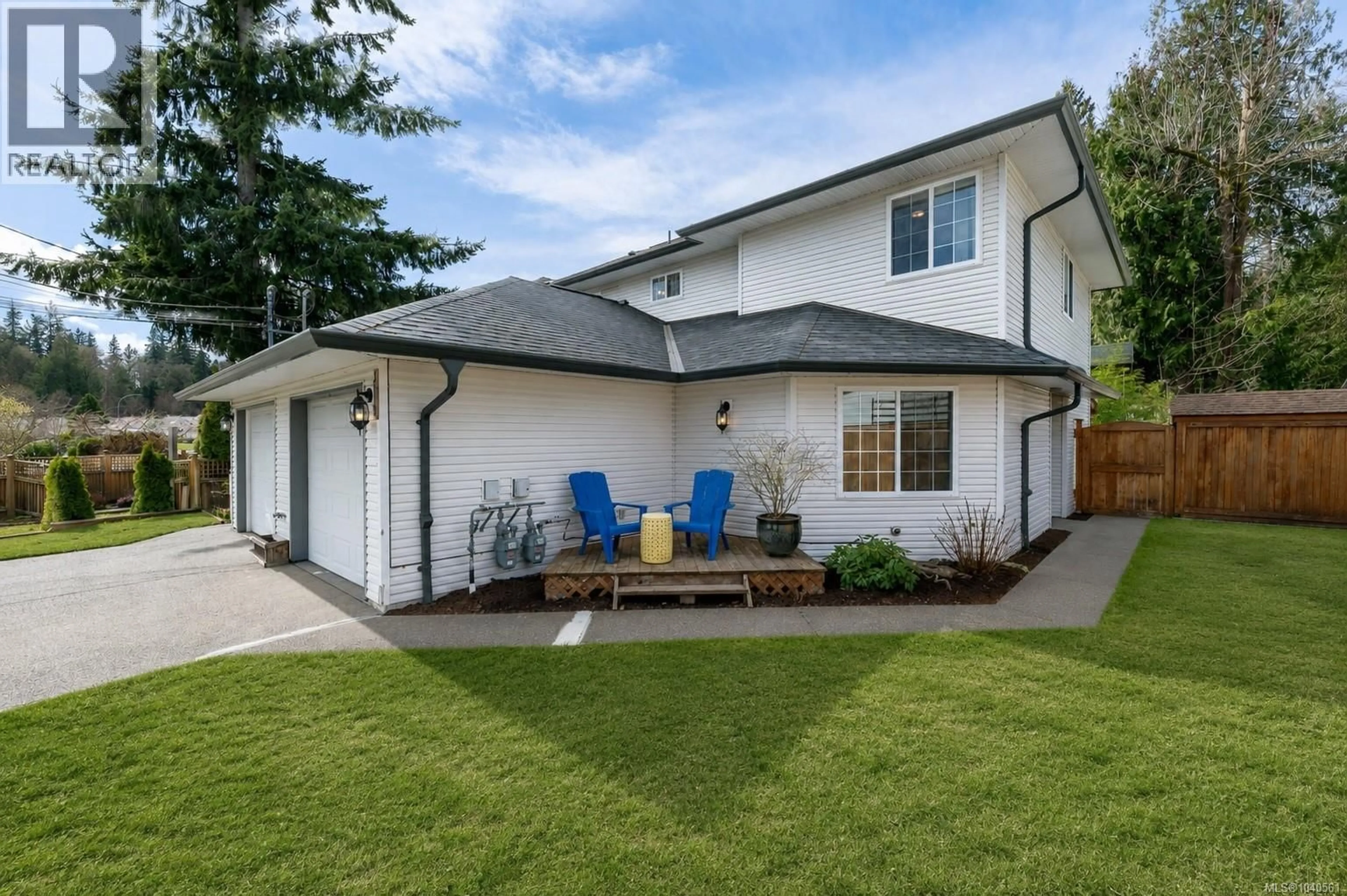Home with vinyl exterior material, street for 2910 JONAS WAY, Chemainus British Columbia V0R1K3