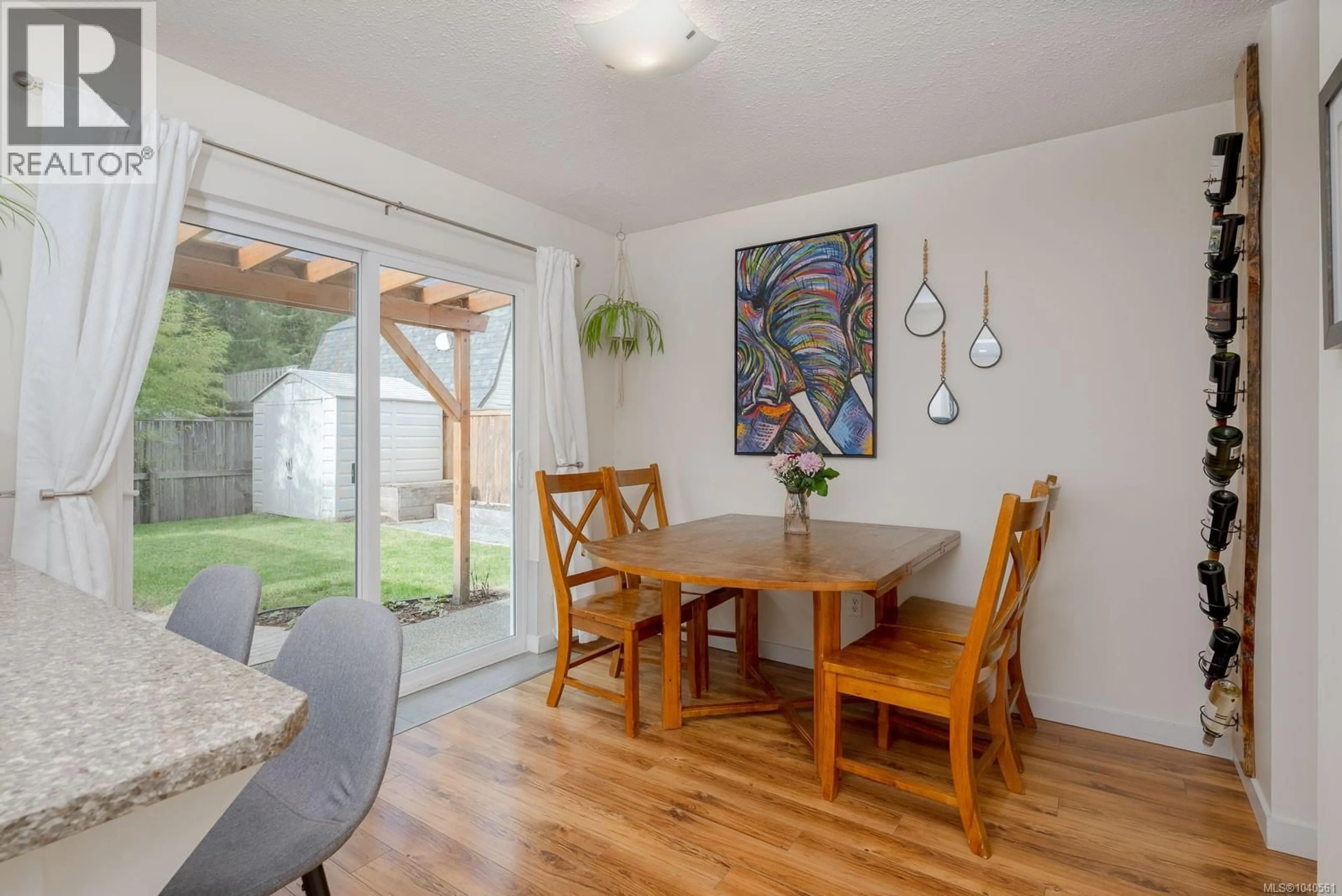Dining room, wood/laminate floor for 2910 JONAS WAY, Chemainus British Columbia V0R1K3