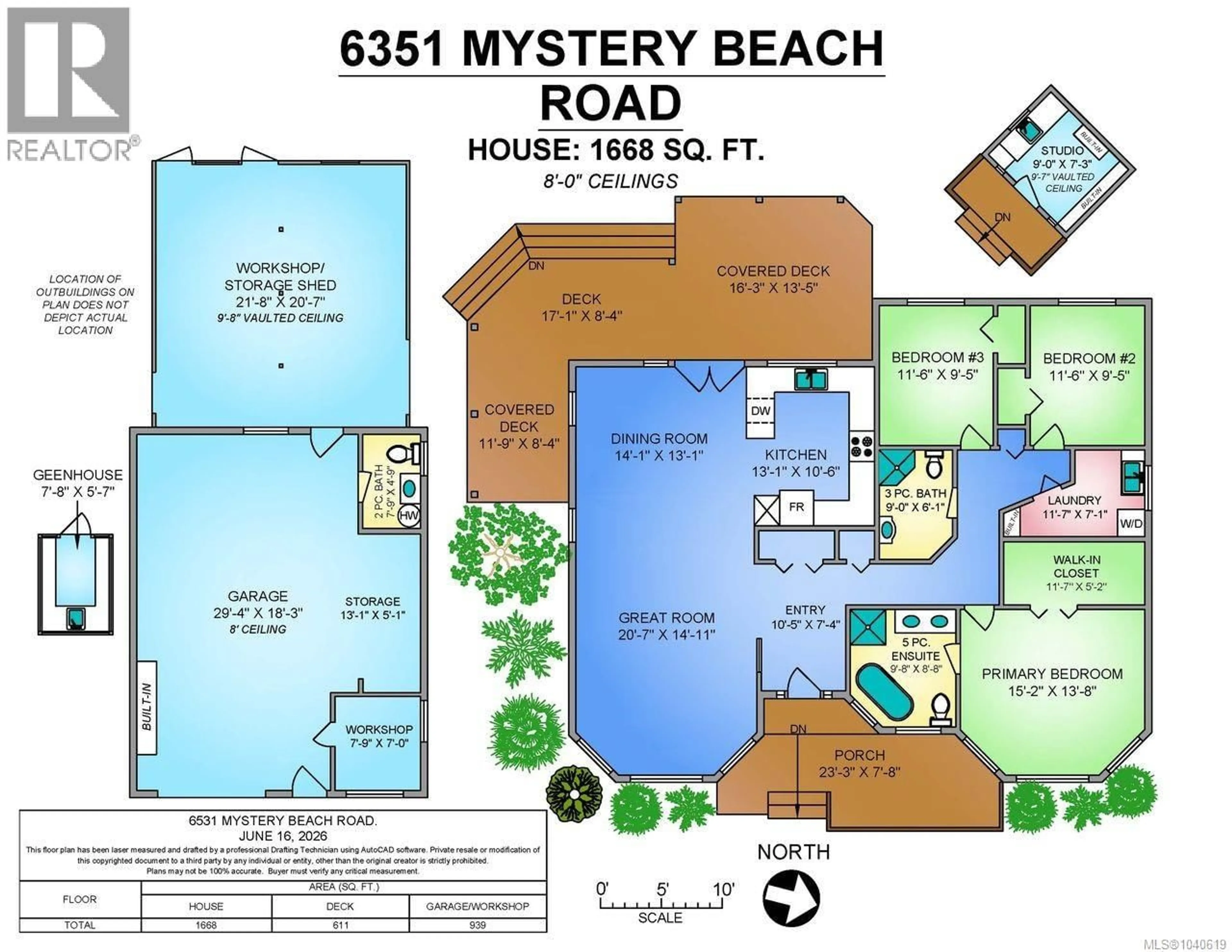 Floor plan for 6531 MYSTERY BEACH ROAD, Fanny Bay British Columbia V0R1W0
