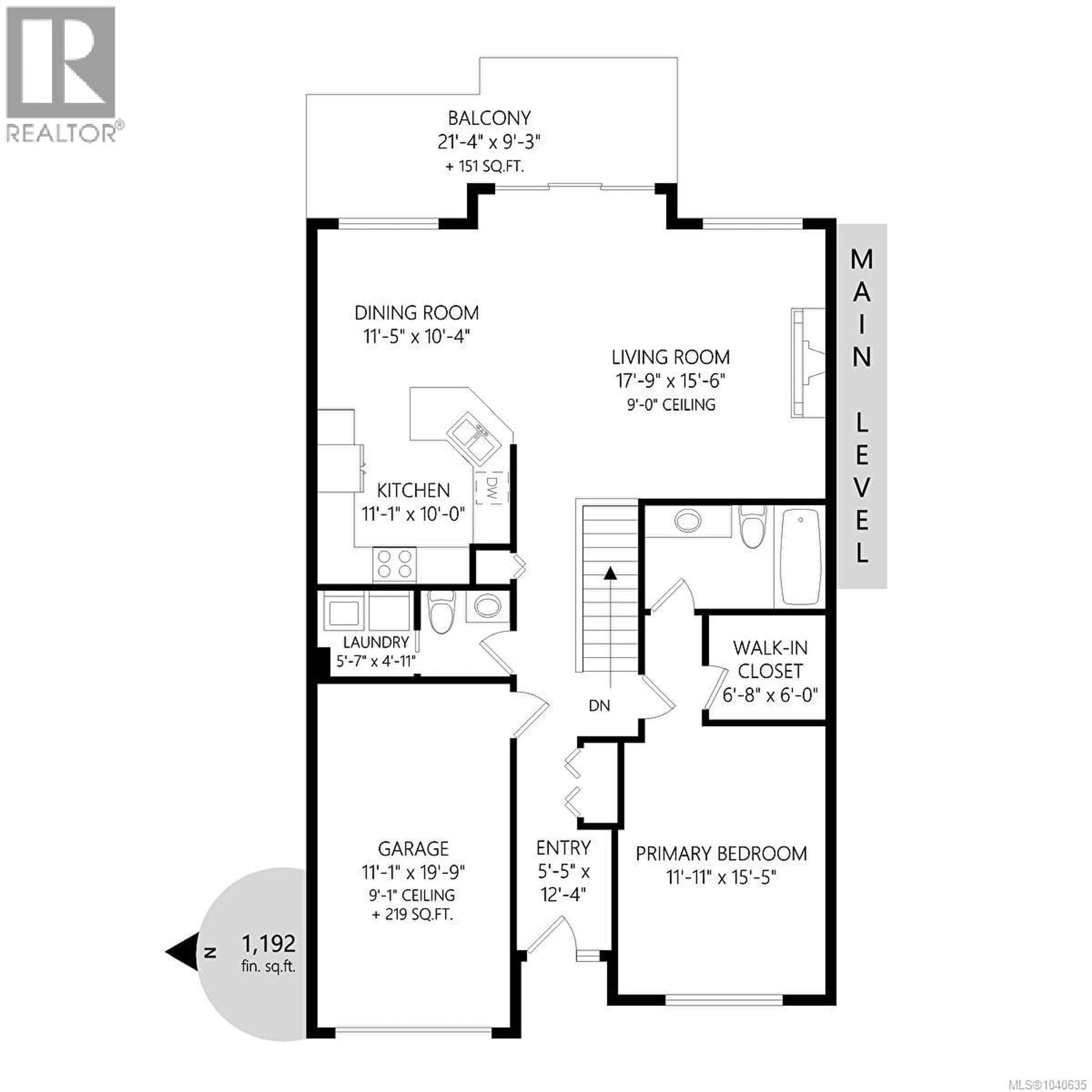 Floor plan for 18 - 486 ROYAL BAY DRIVE, Colwood British Columbia V9C4L6