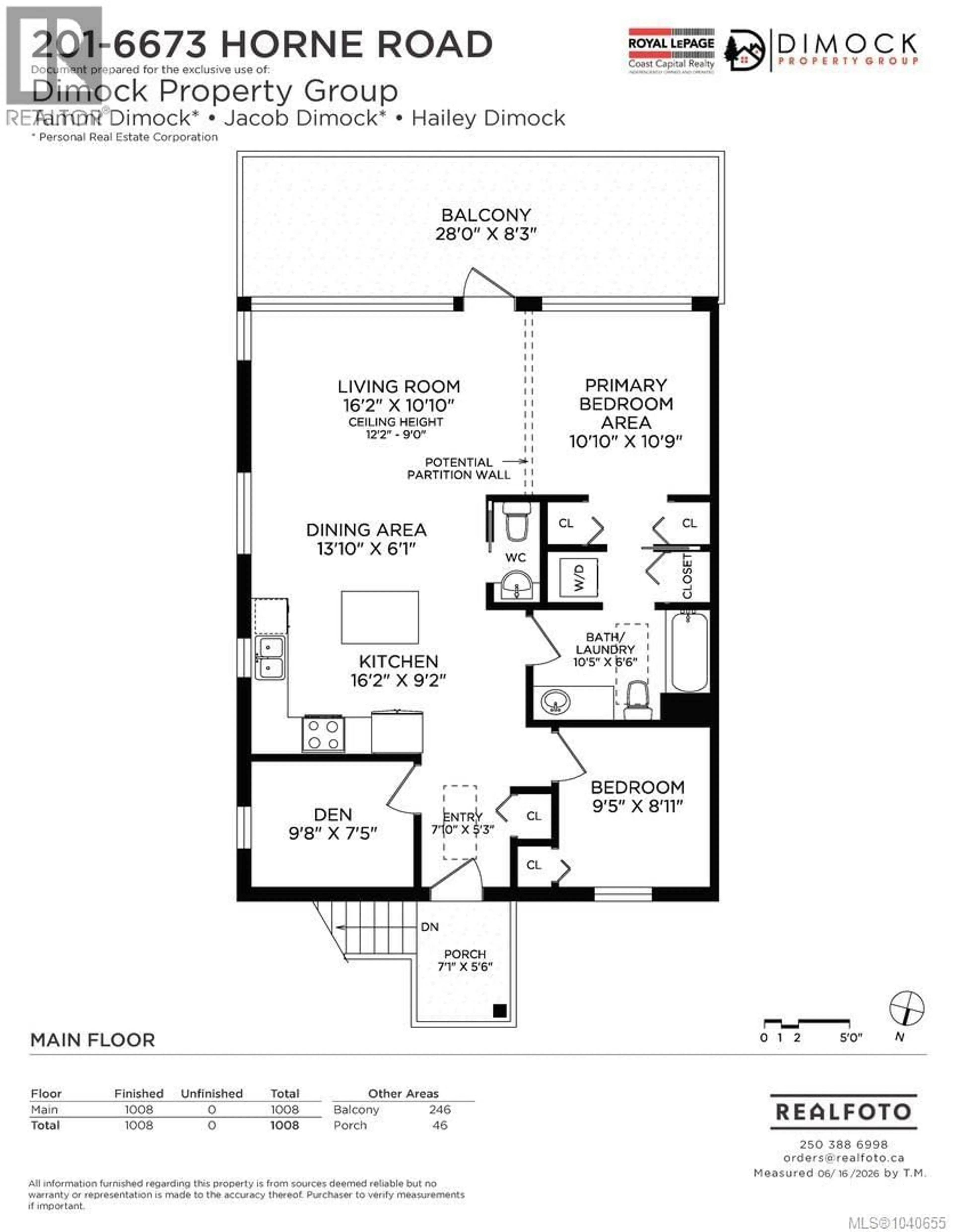 Floor plan for 201 - 6673 HORNE ROAD, Sooke British Columbia V9Z1H7