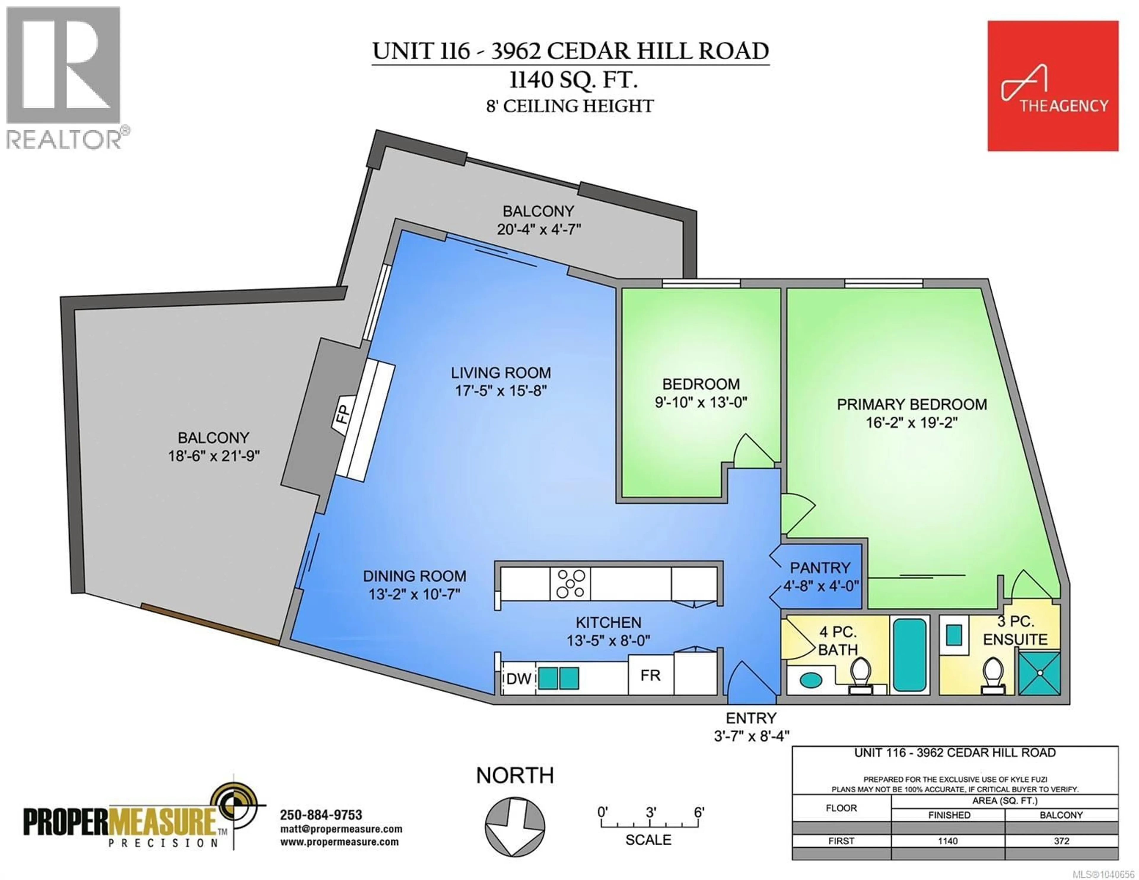 Floor plan for 116 - 3962 CEDAR HILL ROAD, Saanich British Columbia V8N3B8