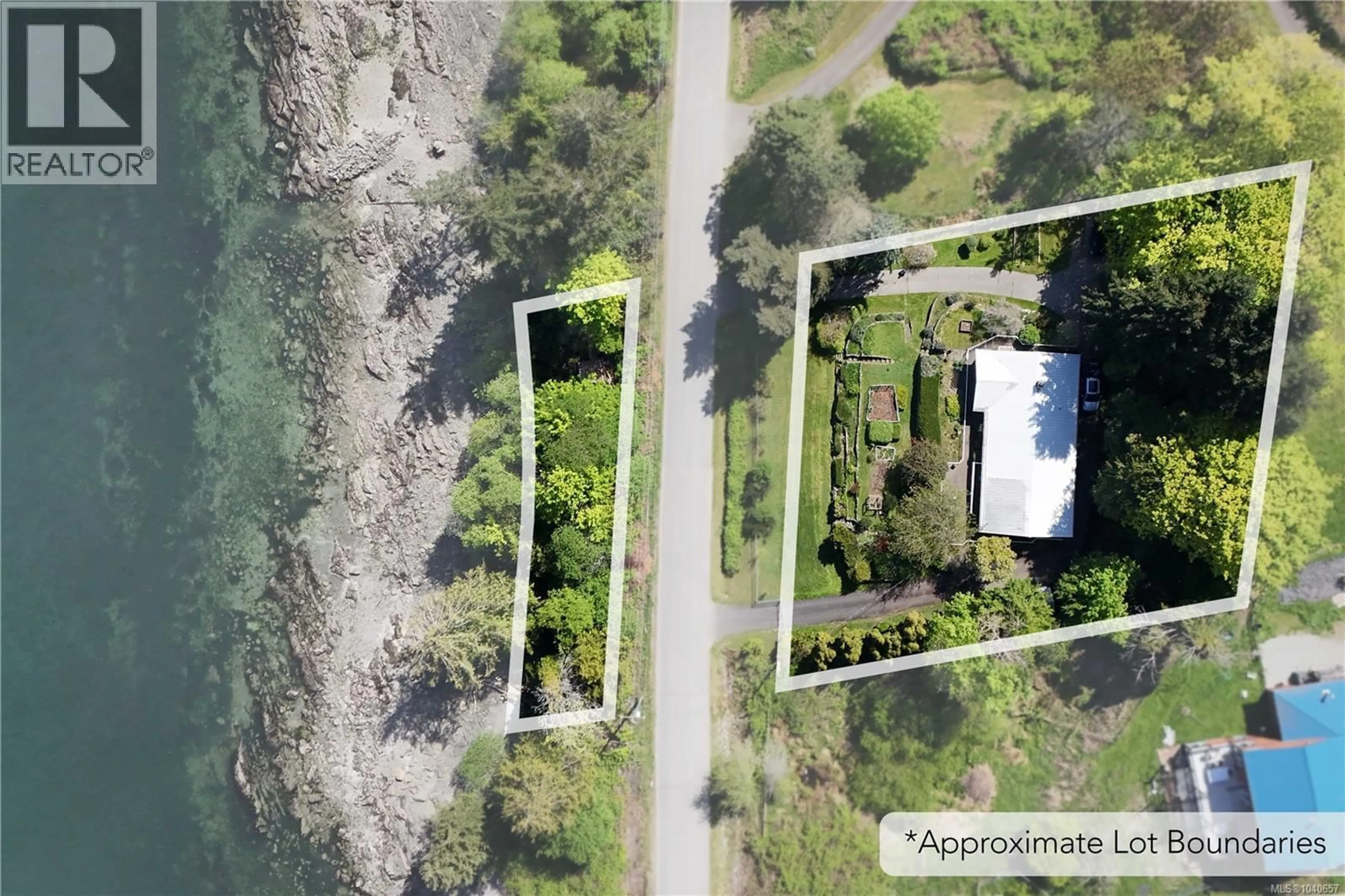 A pic from outside/outdoor area/front of a property/back of a property/a pic from drone, water/lake/river/ocean view for 760 WALKERS HOOK ROAD, Salt Spring British Columbia V8K1N5