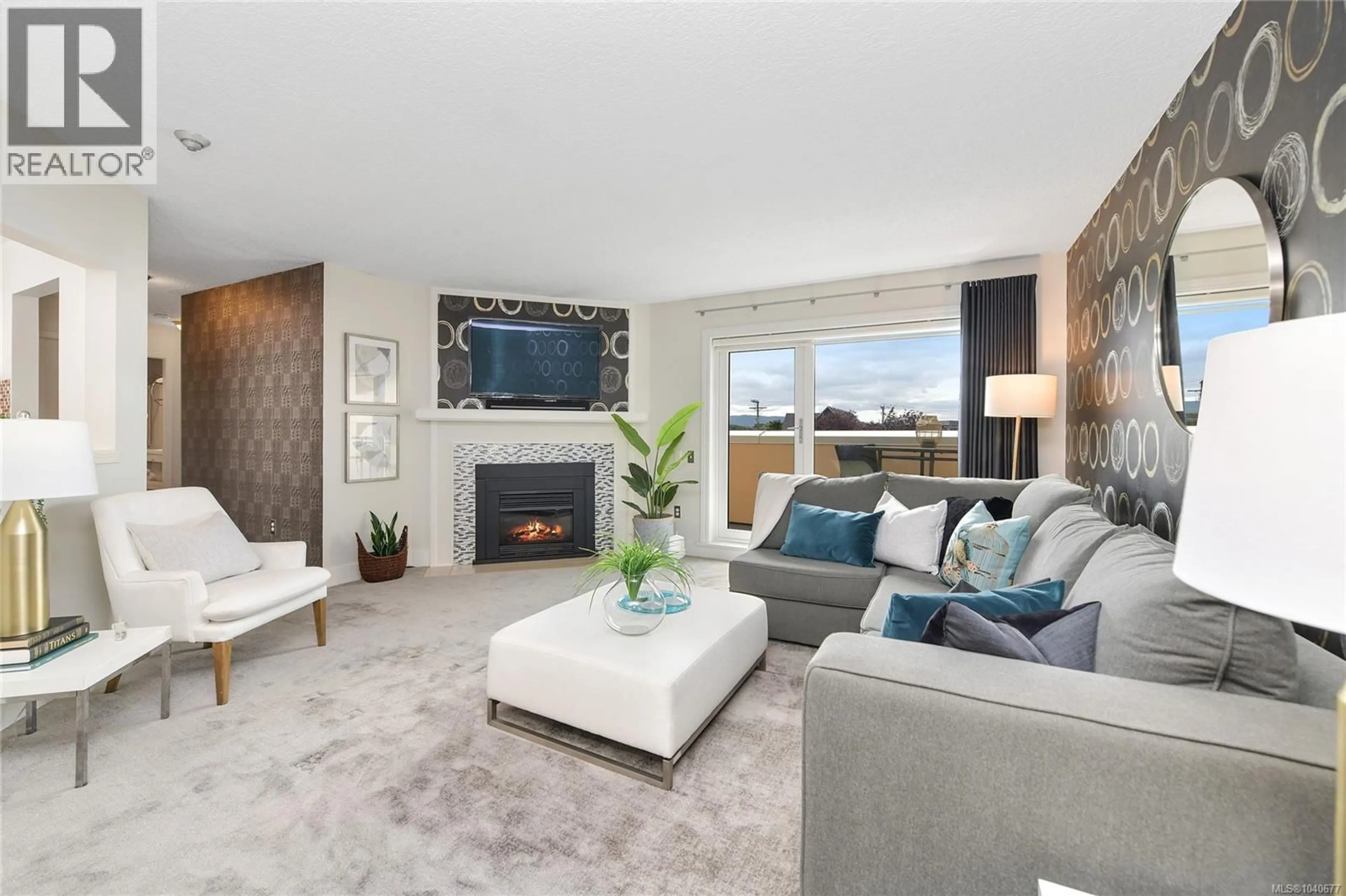 Living room with furniture, unknown for 301 - 2490 BEVAN AVENUE, Sidney British Columbia V8L5C6