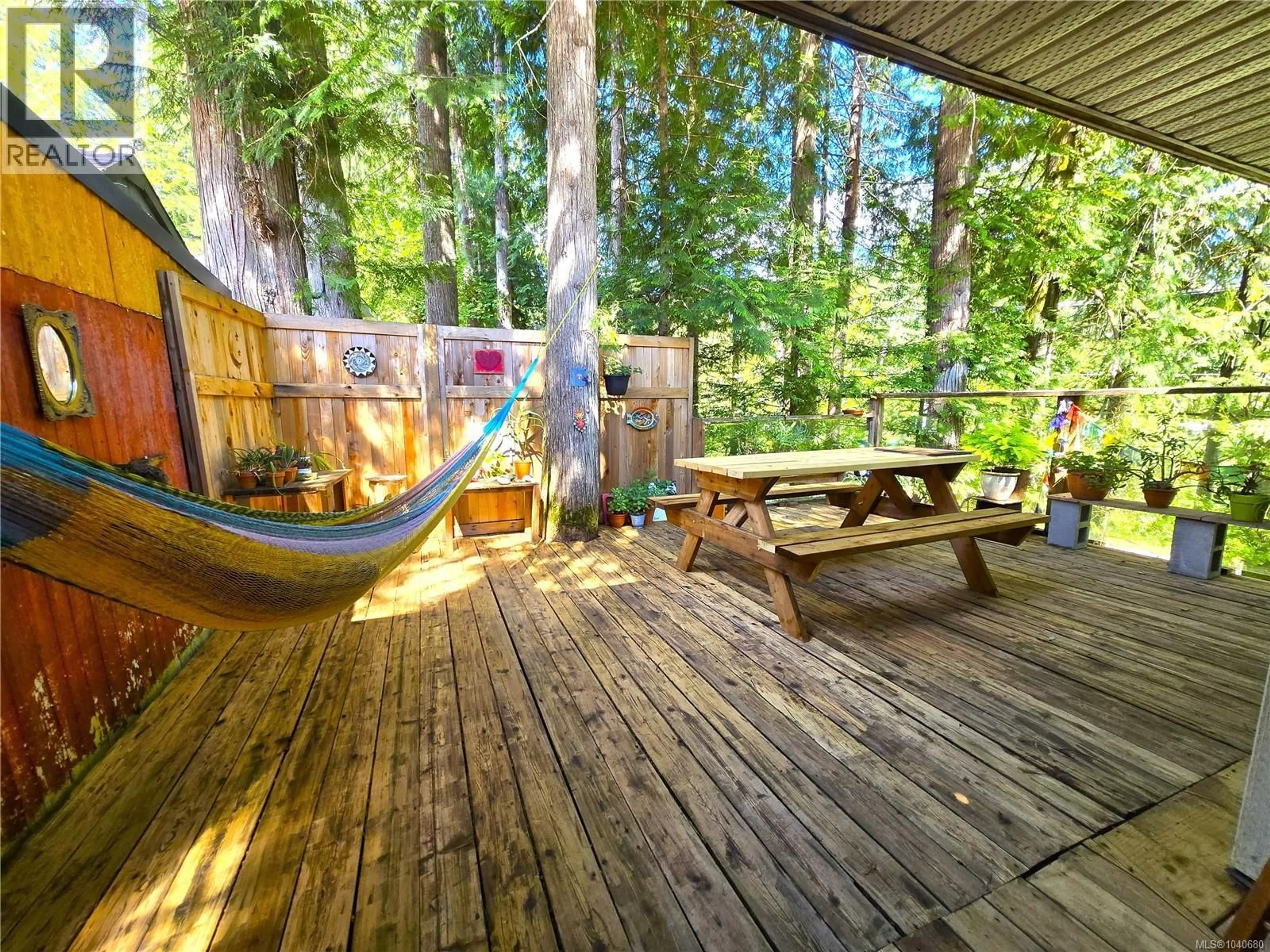 Patio, forest/trees view for 43 - 10325 LAKESHORE ROAD, Port Alberni British Columbia V9Y8G9