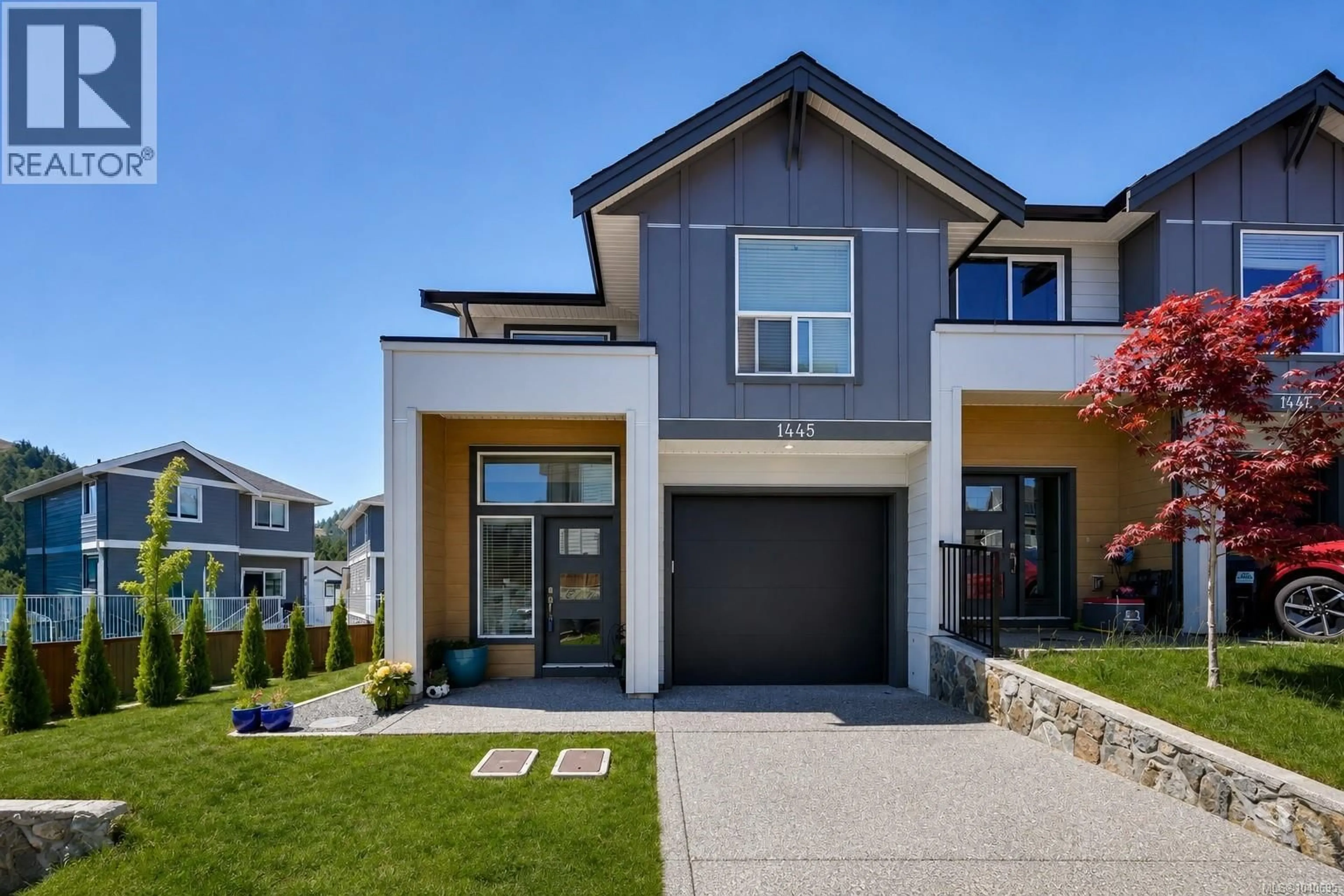 Home with brick exterior material, street for 1445 STELLA LANE, Langford British Columbia V9B6Z7