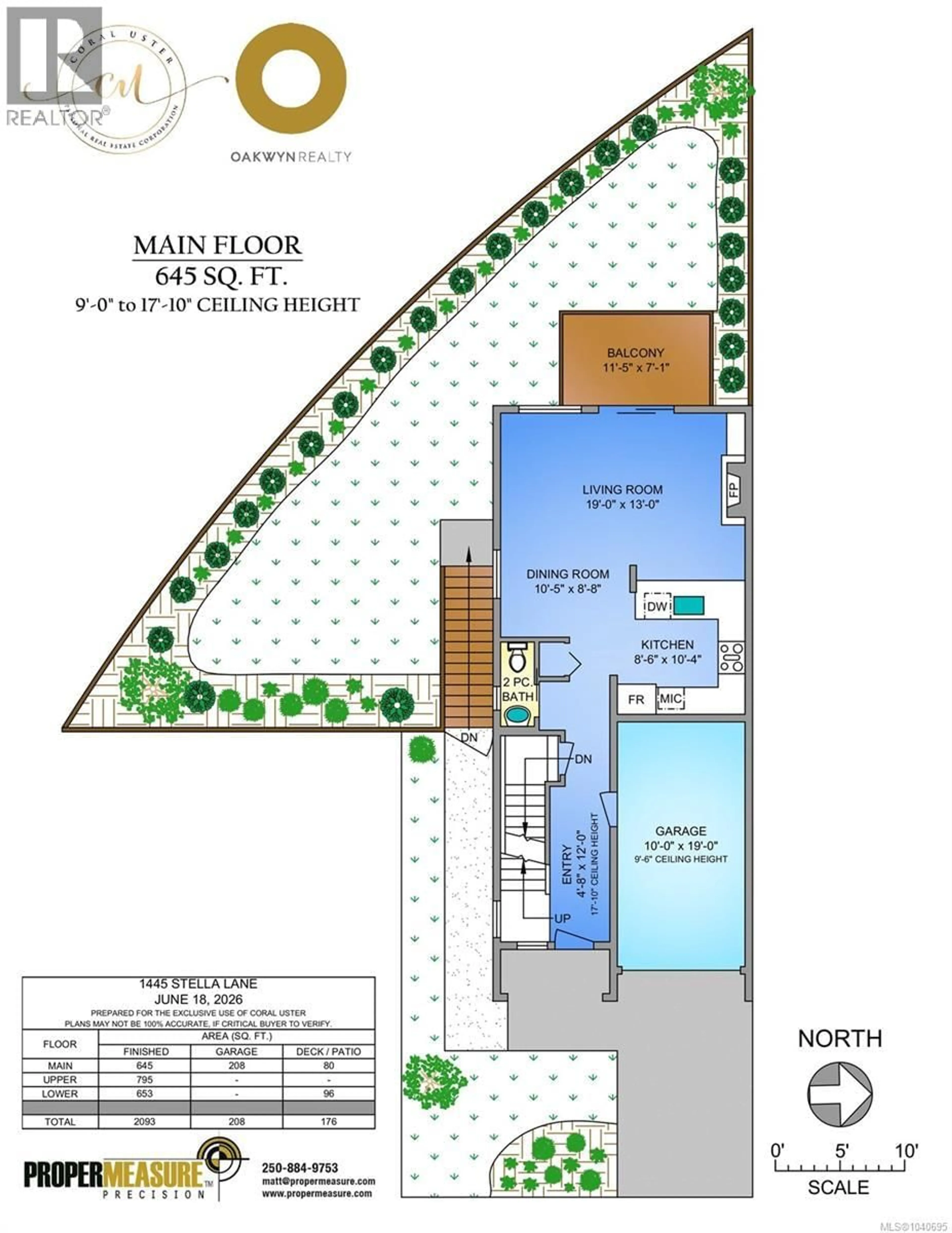 Floor plan for 1445 STELLA LANE, Langford British Columbia V9B7A7