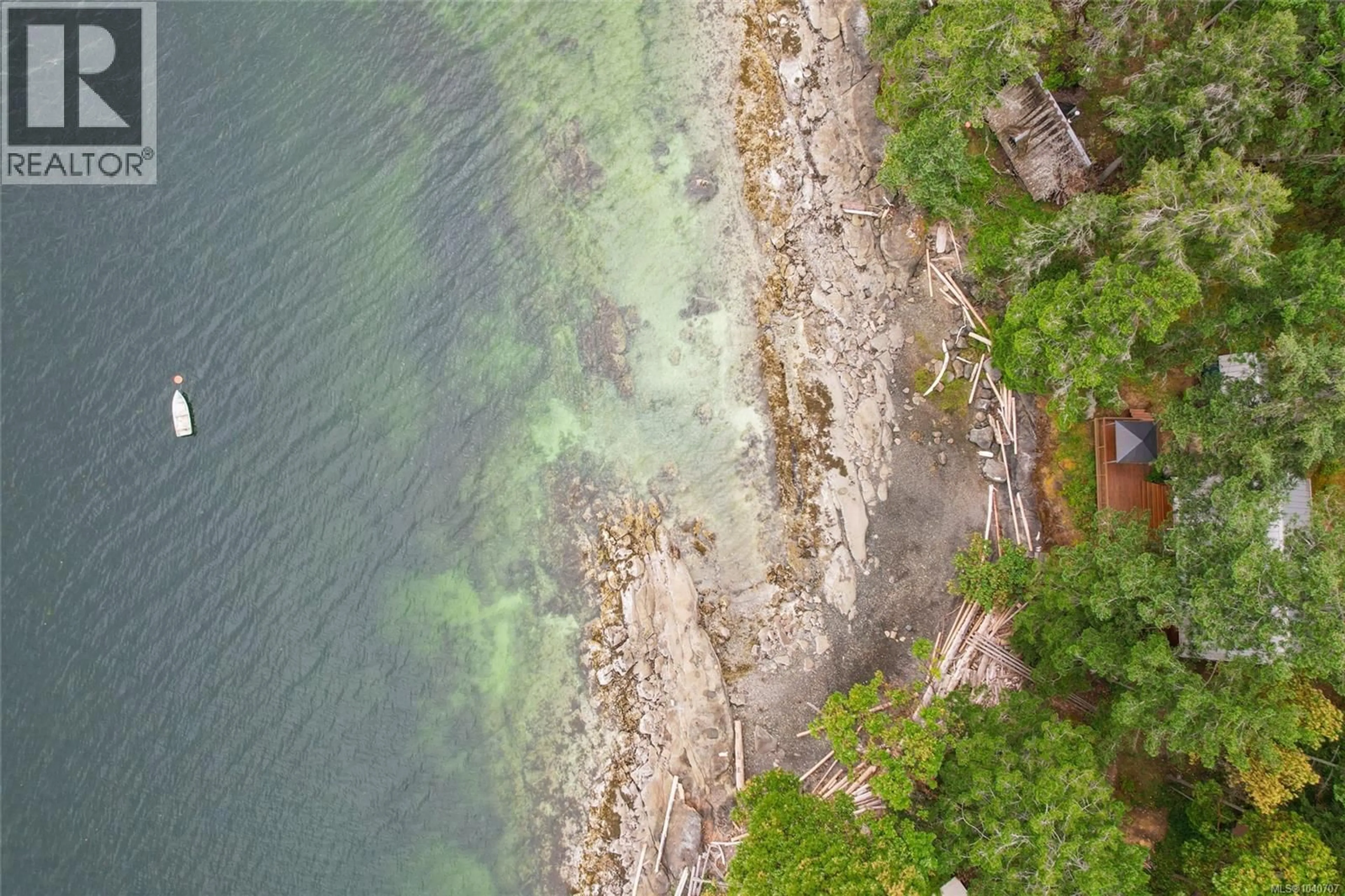 A pic from outside/outdoor area/front of a property/back of a property/a pic from drone, water/lake/river/ocean view for Lt 38 RUXTON ROAD, Ruxton Island British Columbia V0R1X7