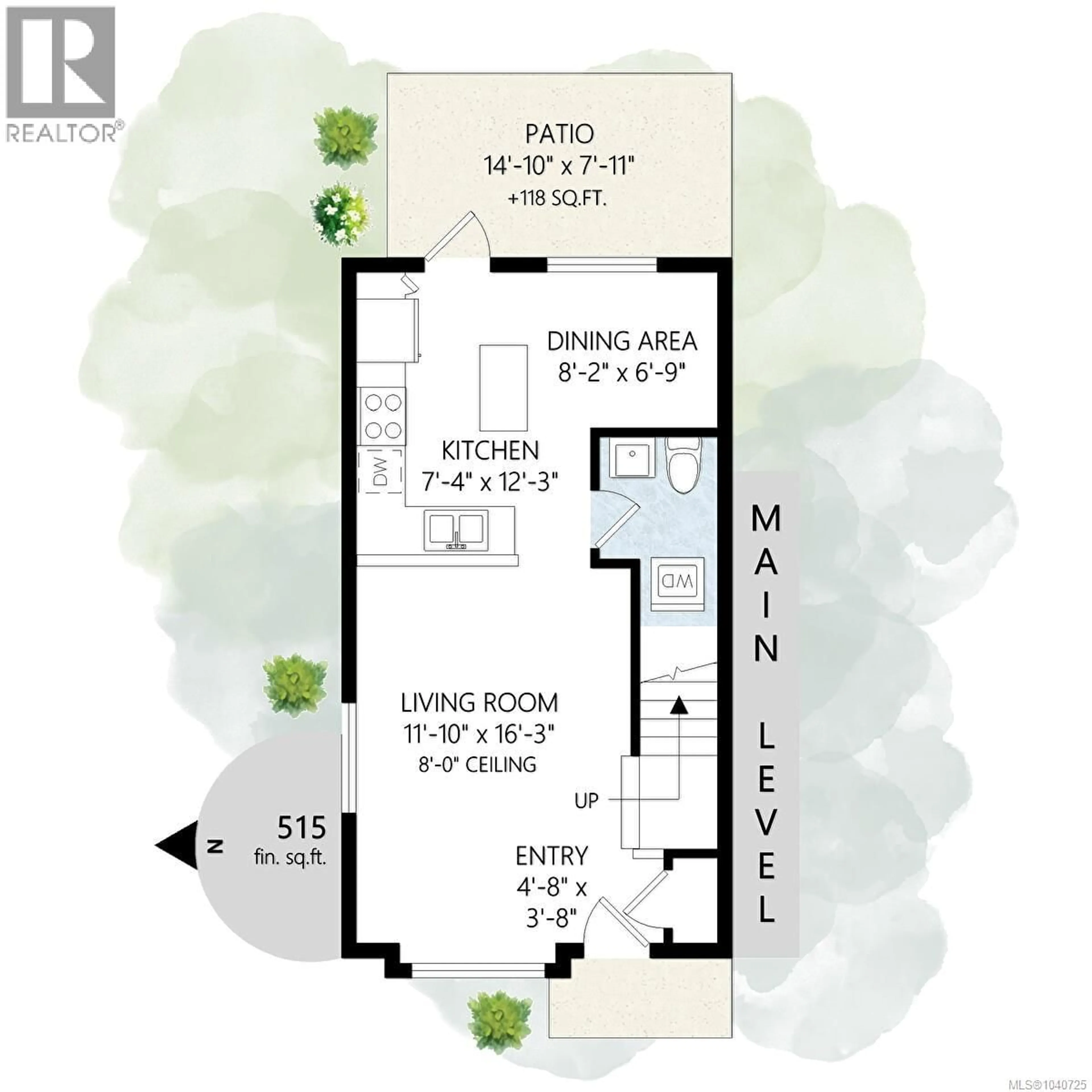 Floor plan for 8 - 2529 ALEXANDER STREET, Duncan British Columbia V9L2W8