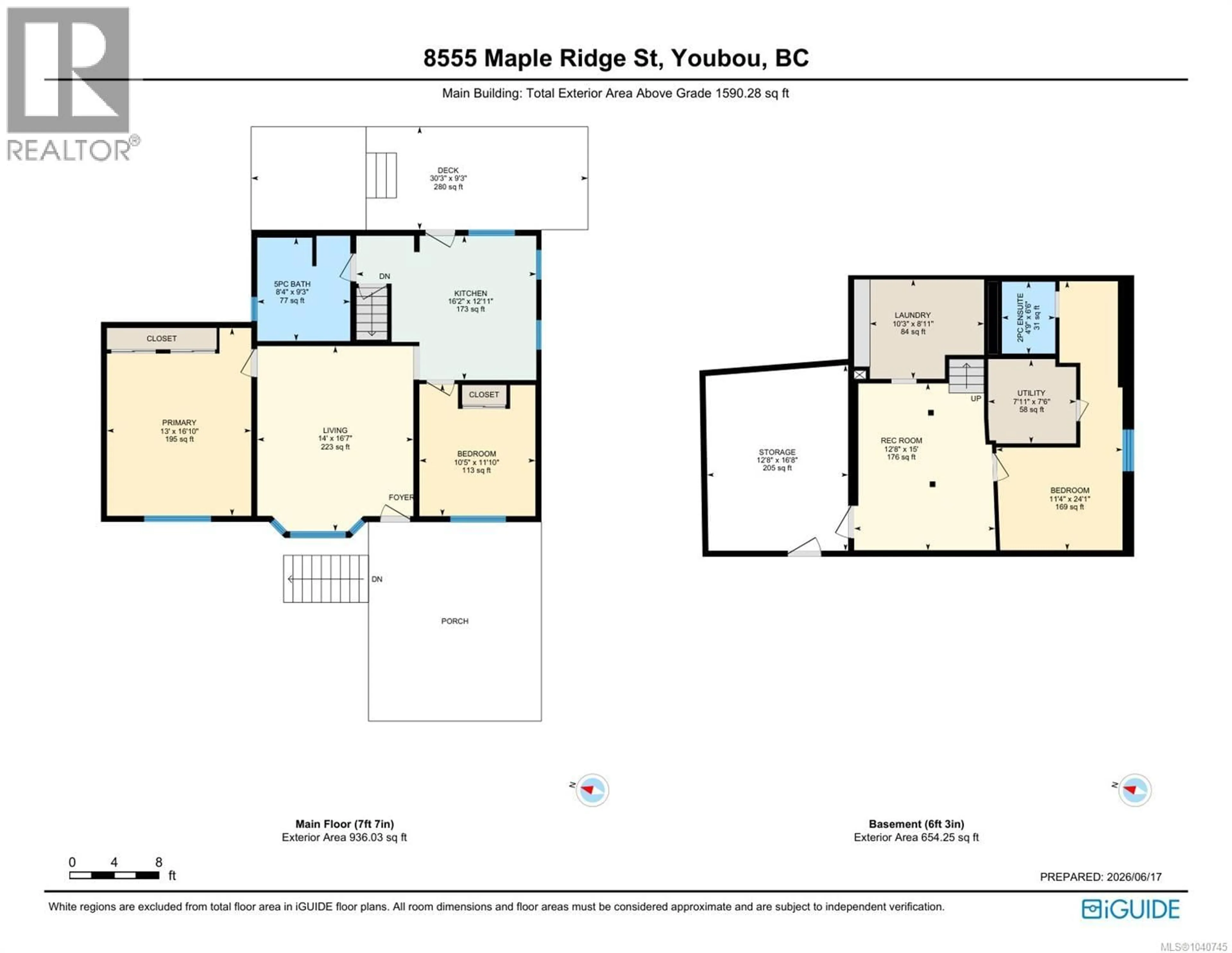 Floor plan for 8555 MAPLE RIDGE ROAD, Youbou British Columbia V0R3E1