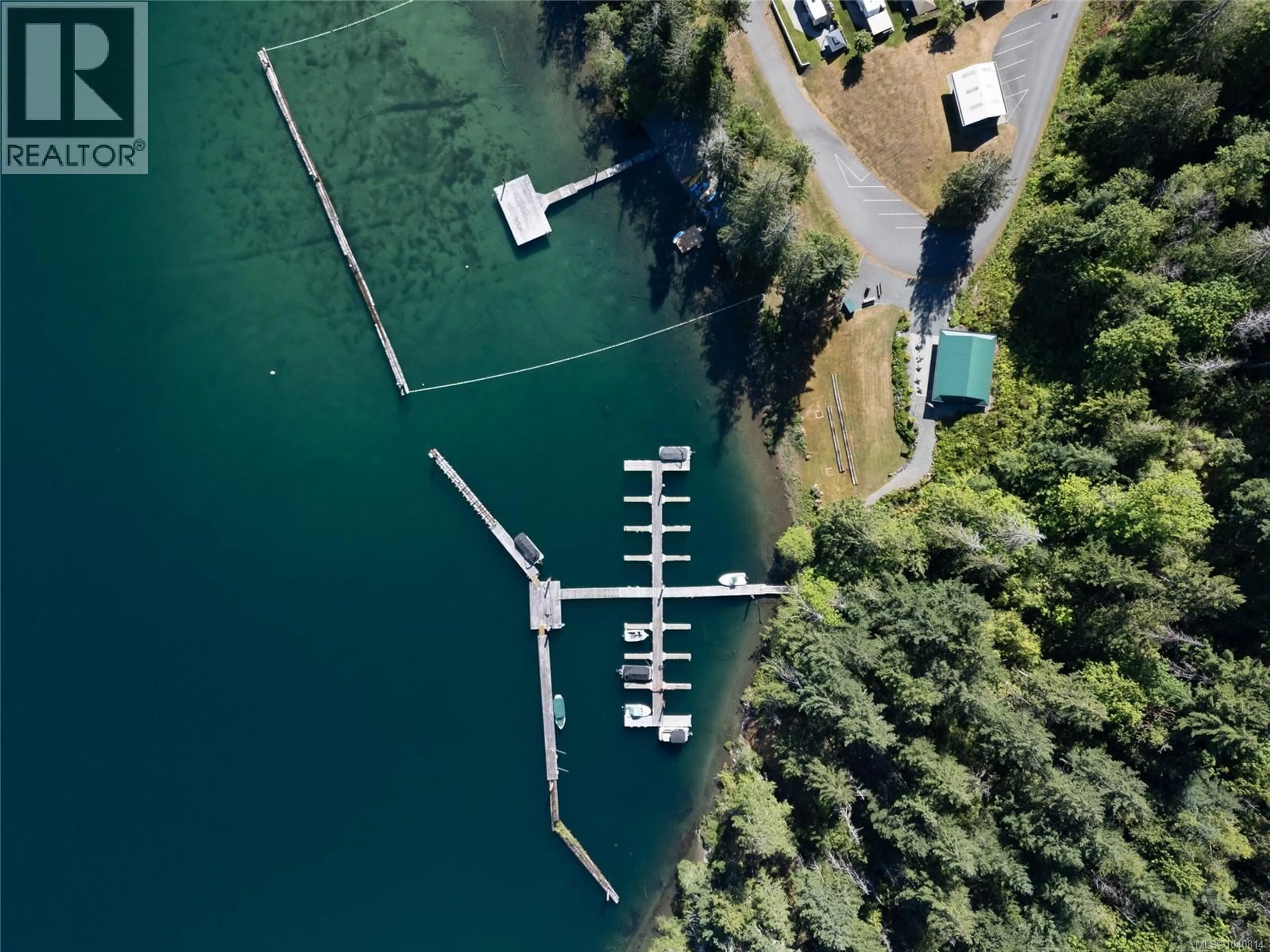 A pic from outside/outdoor area/front of a property/back of a property/a pic from drone, water/lake/river/ocean view for Block 177 LAKEVIEW PARK ROAD, Lake Cowichan British Columbia V0R2G0