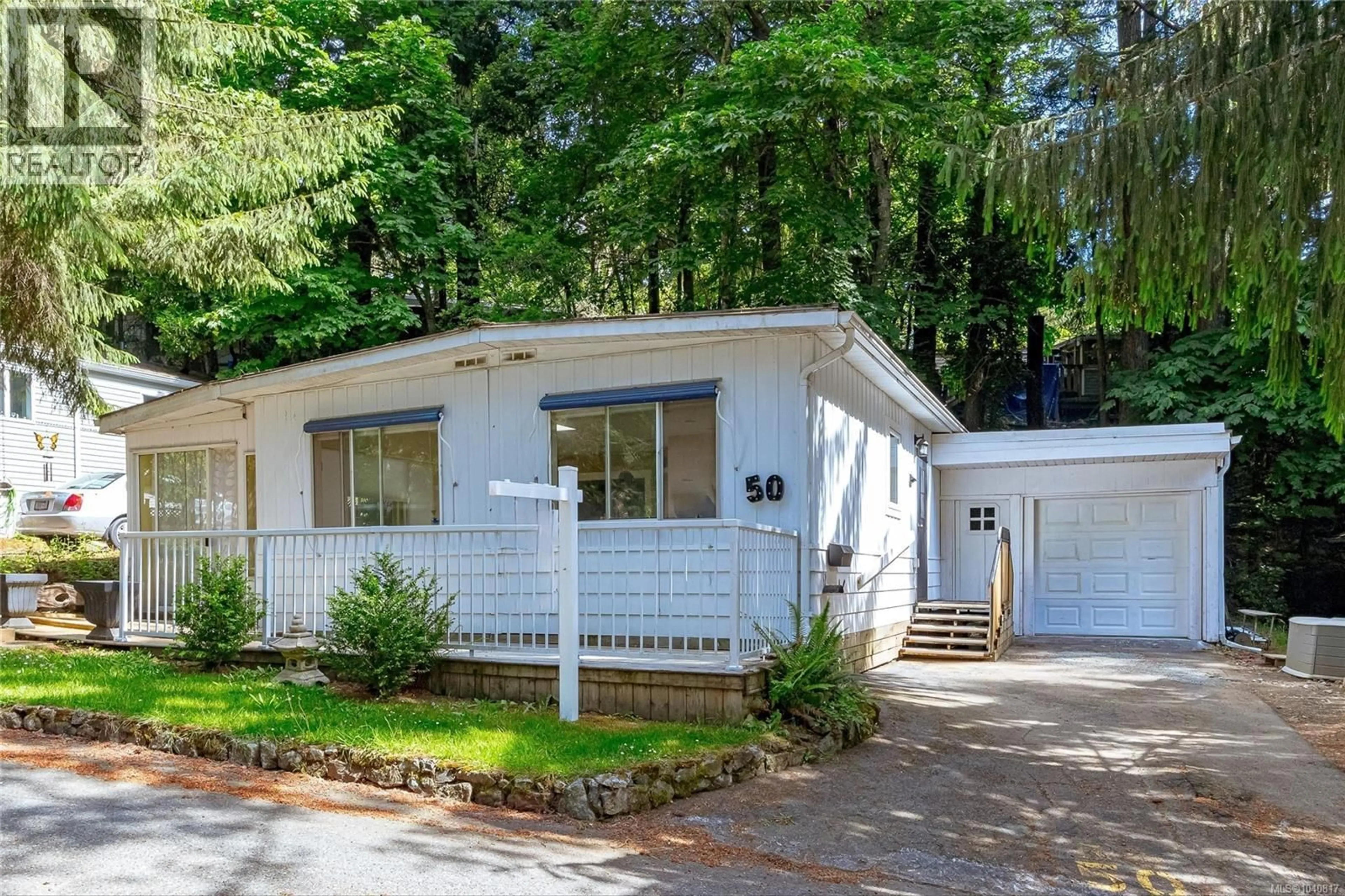 Home with vinyl exterior material, street for 50 - 2500 FLORENCE LAKE ROAD, Langford British Columbia V9B4H2