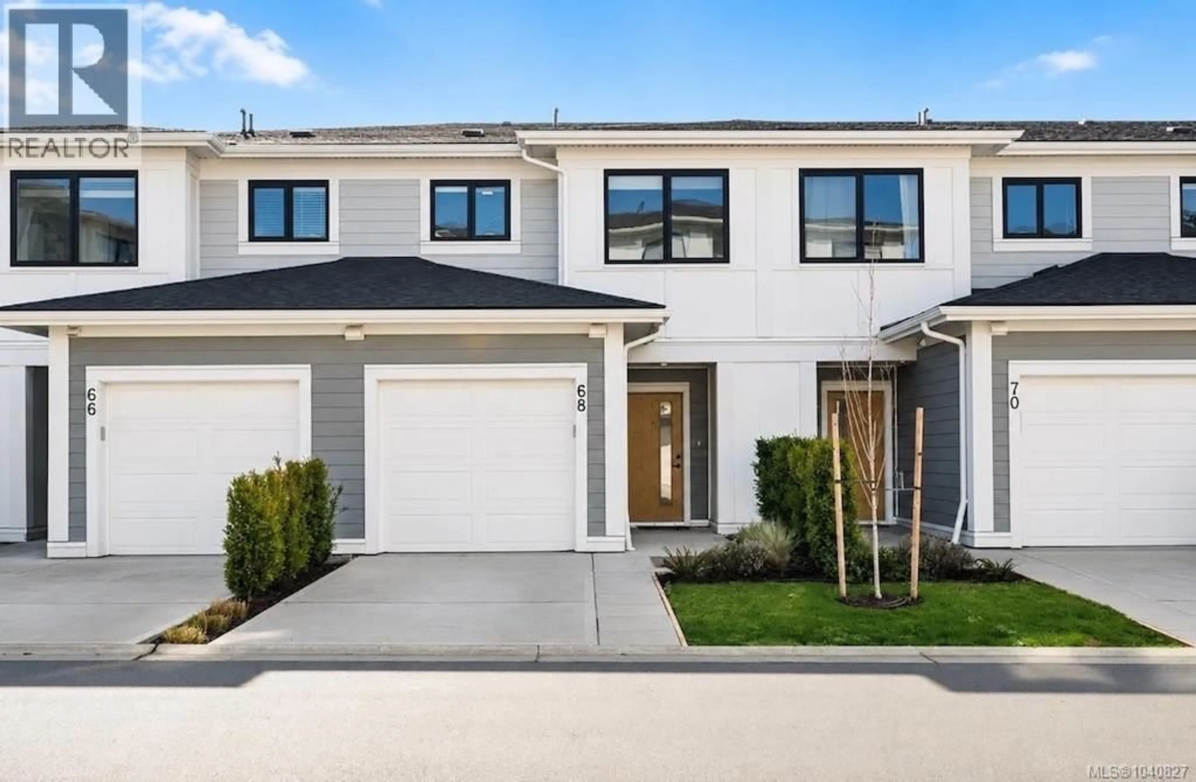Home with vinyl exterior material, street for 68 - 255 CASPIAN DRIVE, Colwood British Columbia V9C0R9