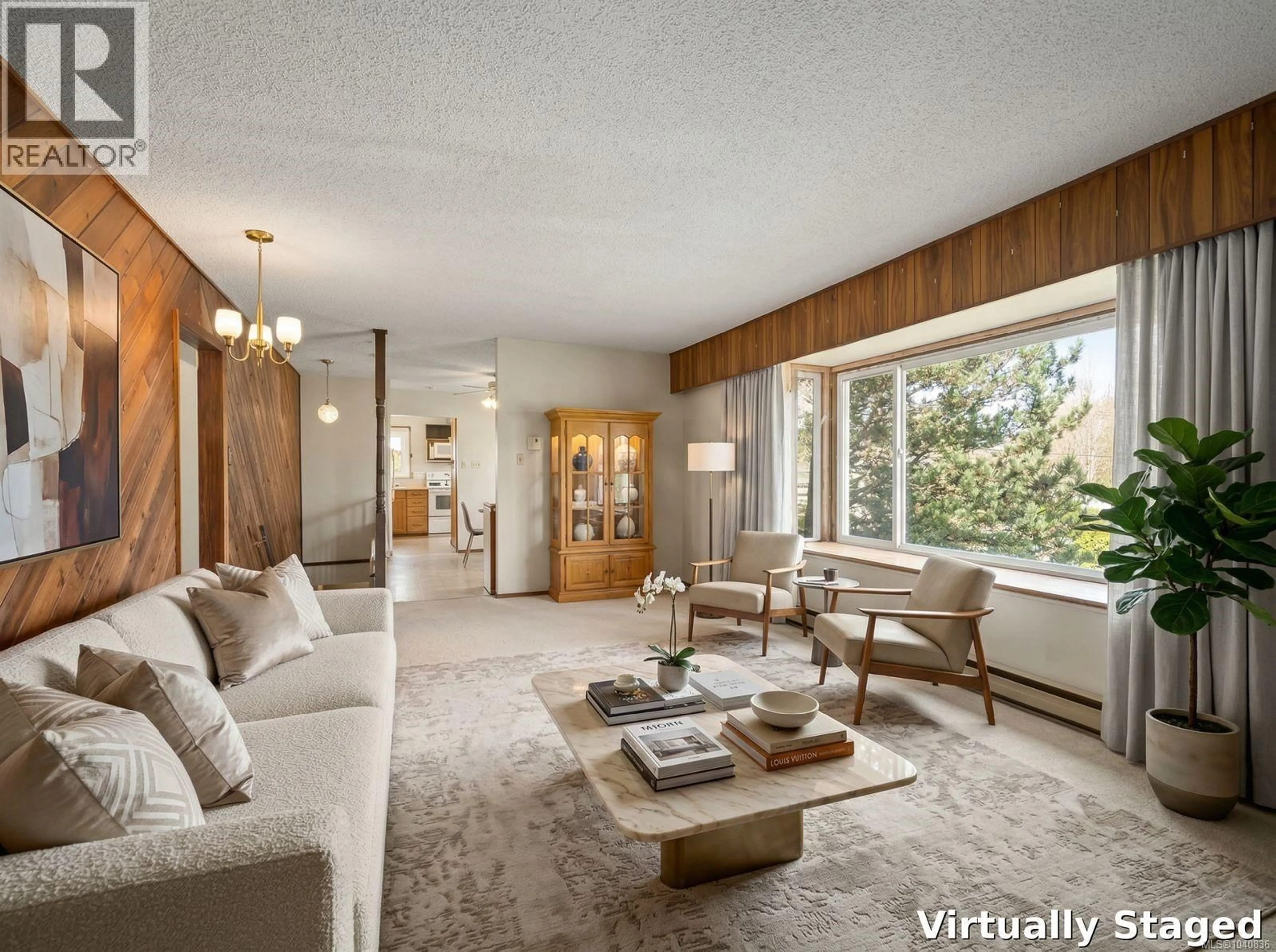 Living room with furniture, wood/laminate floor for 2695 PAULA PLACE, Courtenay British Columbia V9N6H9