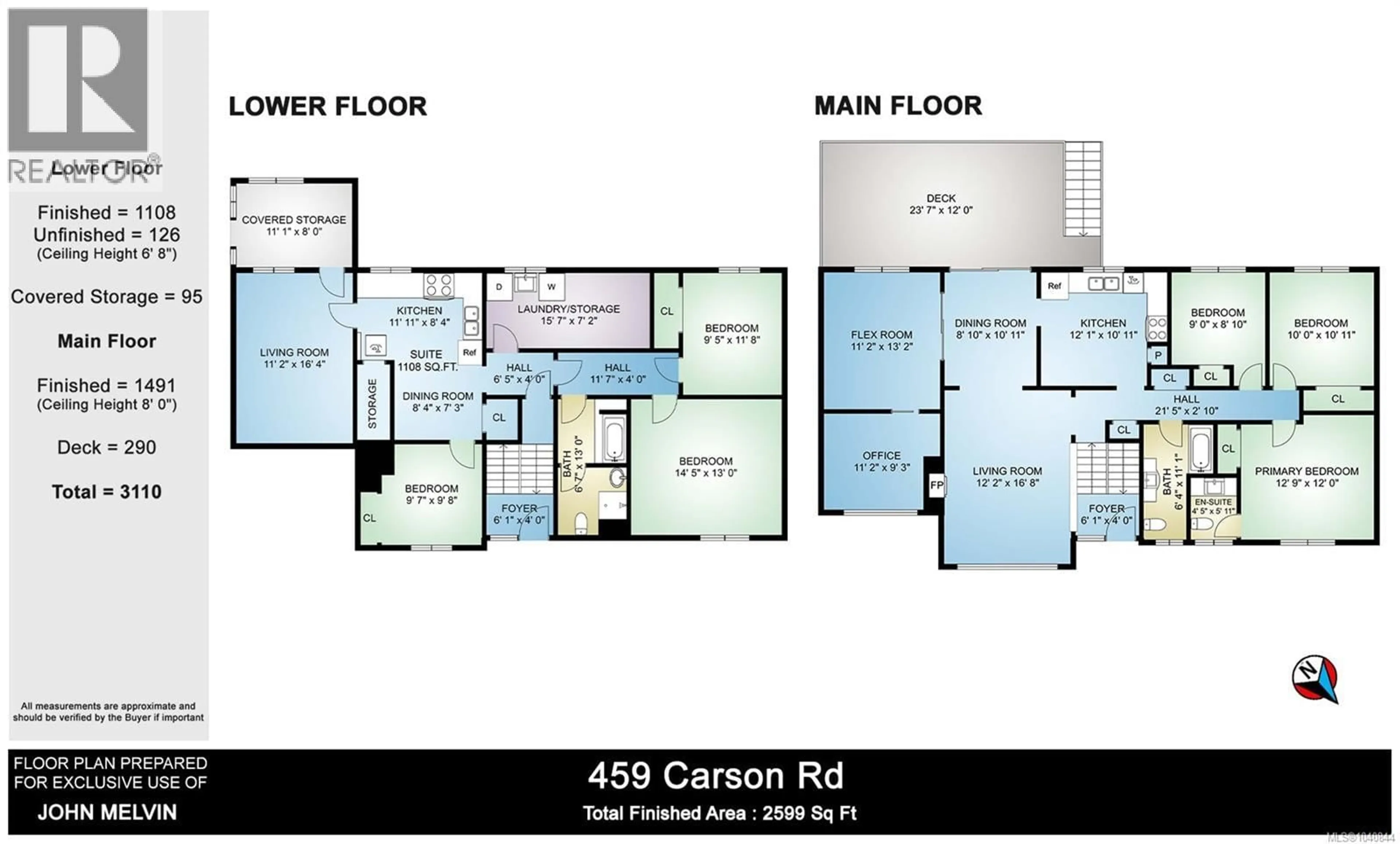 Floor plan for 459 CARSON ROAD, Colwood British Columbia V9C2C4