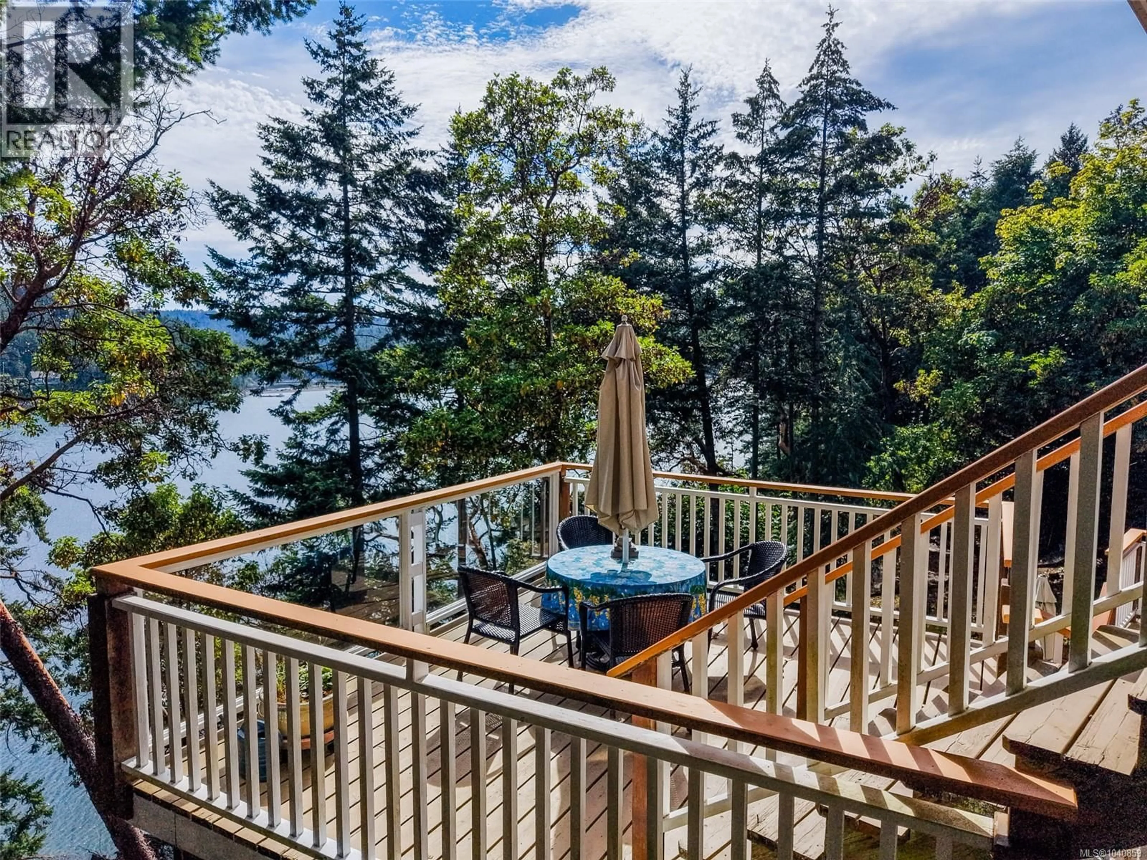 Patio, water/lake/river/ocean view for 6608 RAZOR POINT ROAD, Pender Island British Columbia V0N2M1