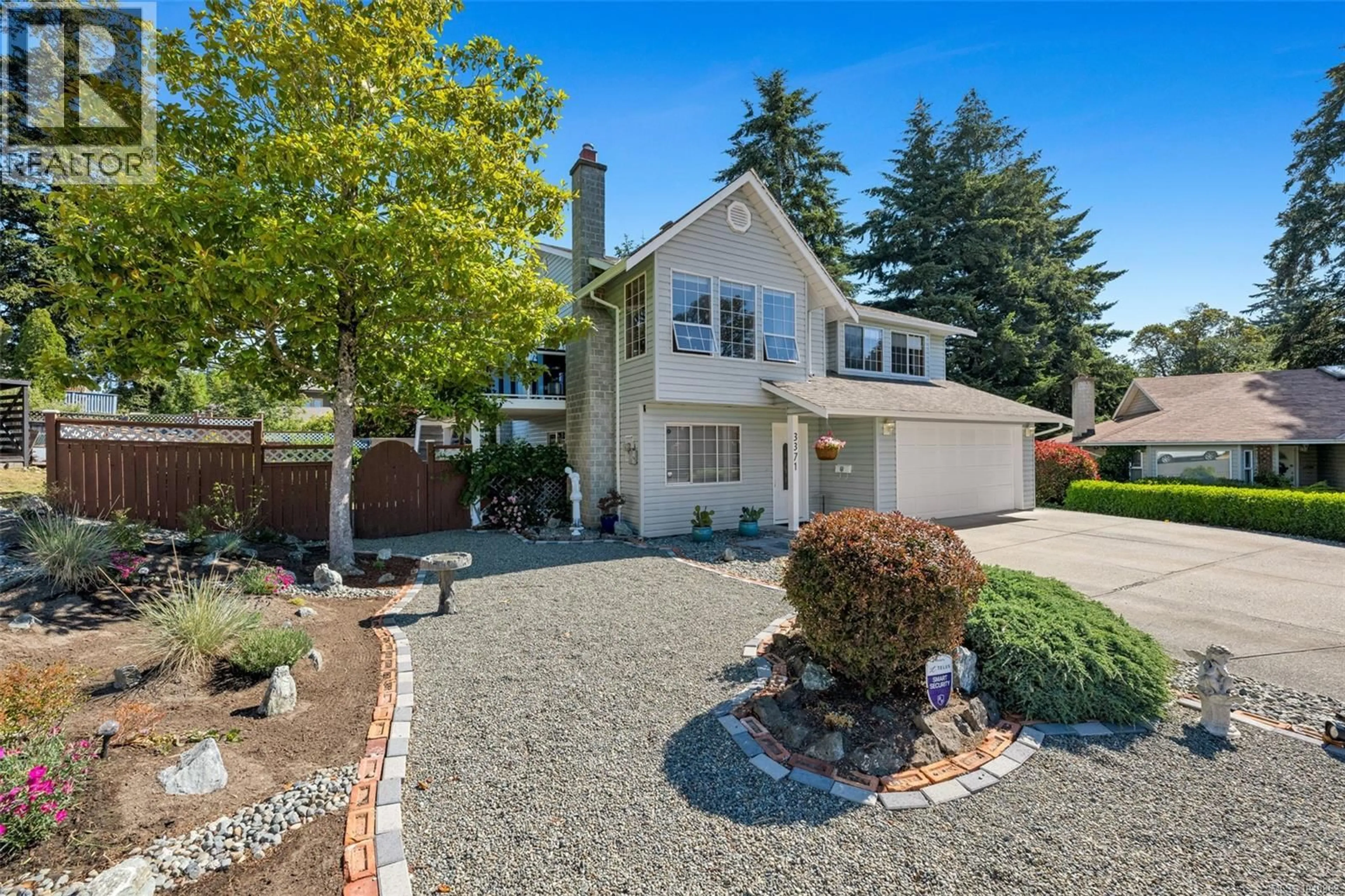 Home with brick exterior material, street for 3371 BILLHIRST PLACE, Colwood British Columbia V9C3S6