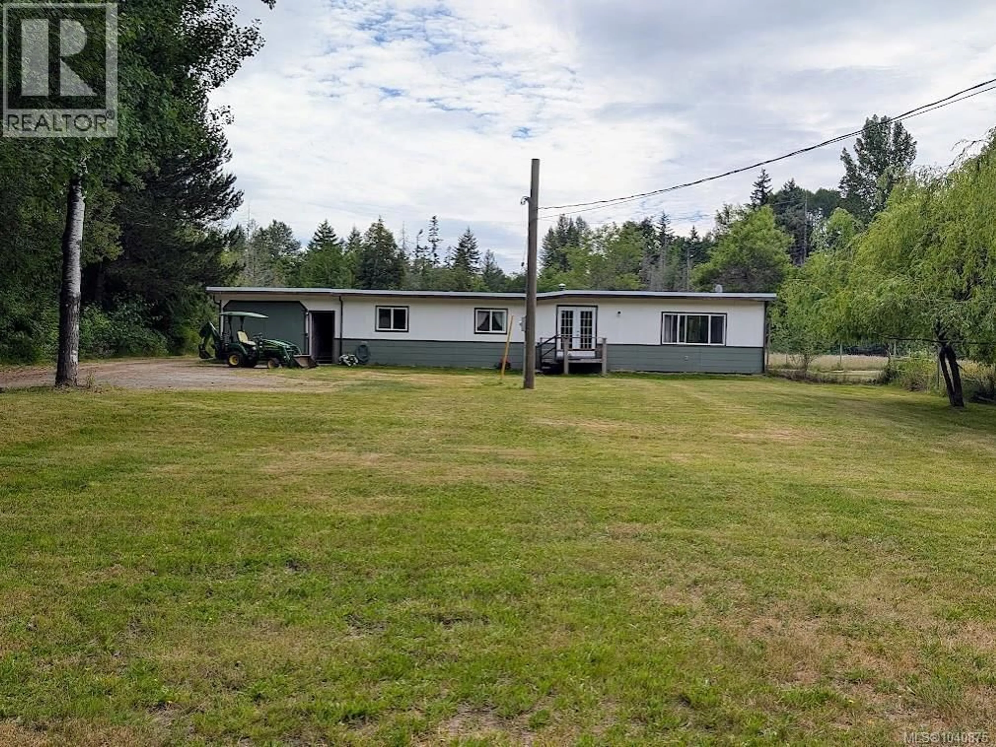 A pic from outside/outdoor area/front of a property/back of a property/a pic from drone, unknown for 1476 RUFFELS ROAD, Errington British Columbia V0R1V0