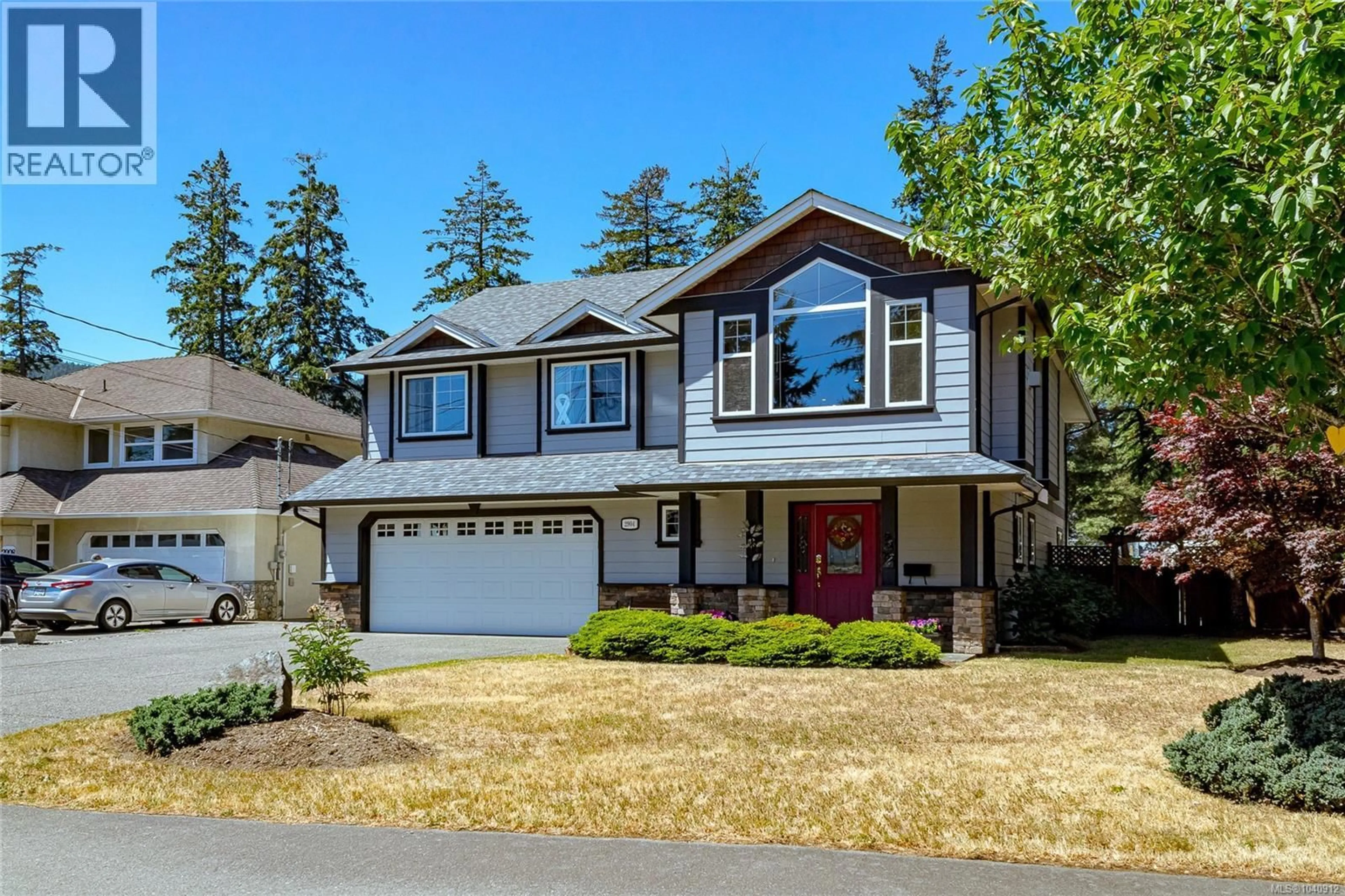 Home with vinyl exterior material, street for 2904 SHAYLEE PLACE, Langford British Columbia V9B6K4