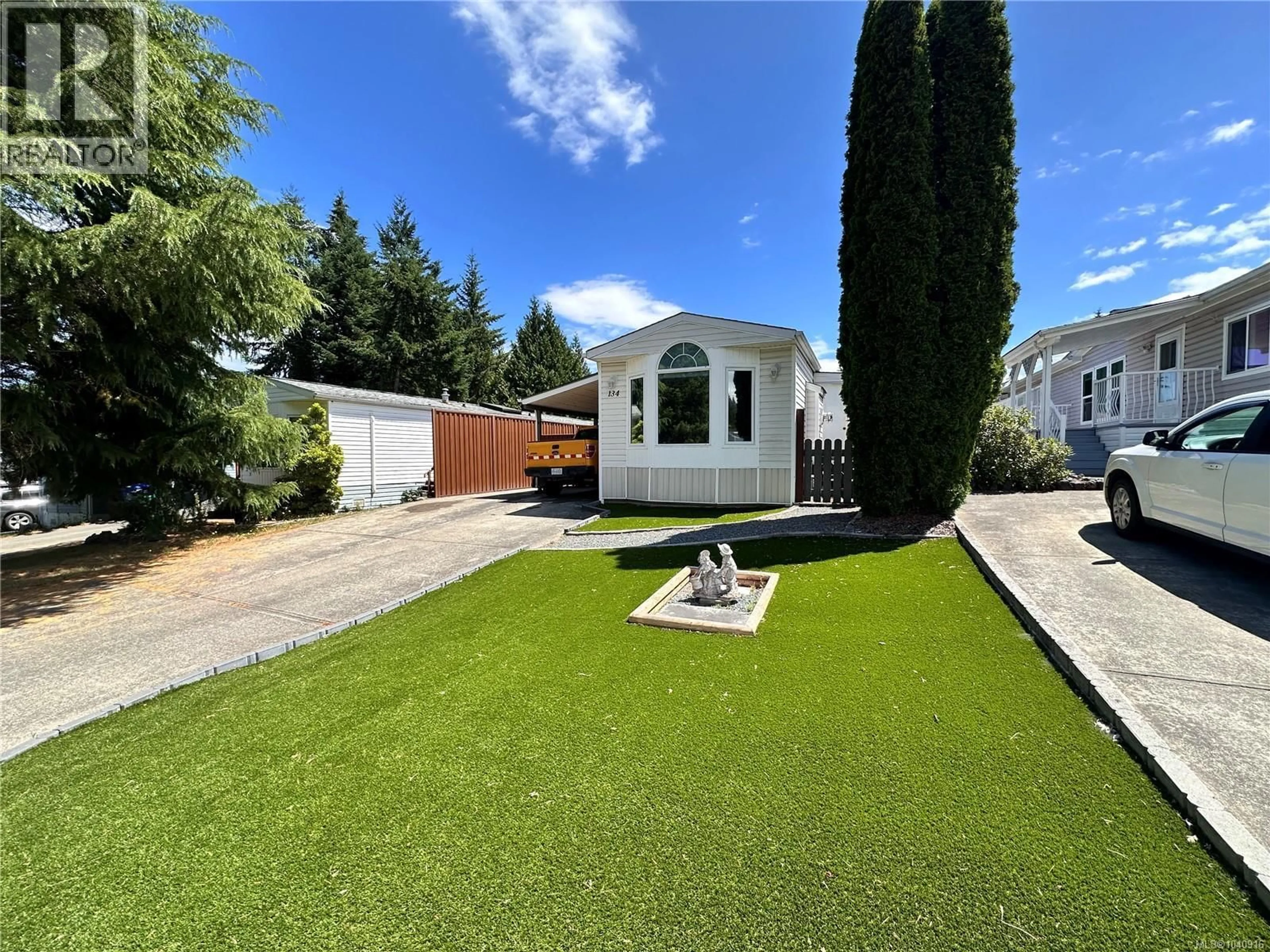 A pic from outside/outdoor area/front of a property/back of a property/a pic from drone, street for 134 - 1751 NORTHGATE ROAD, Cobble Hill British Columbia V8H0A5
