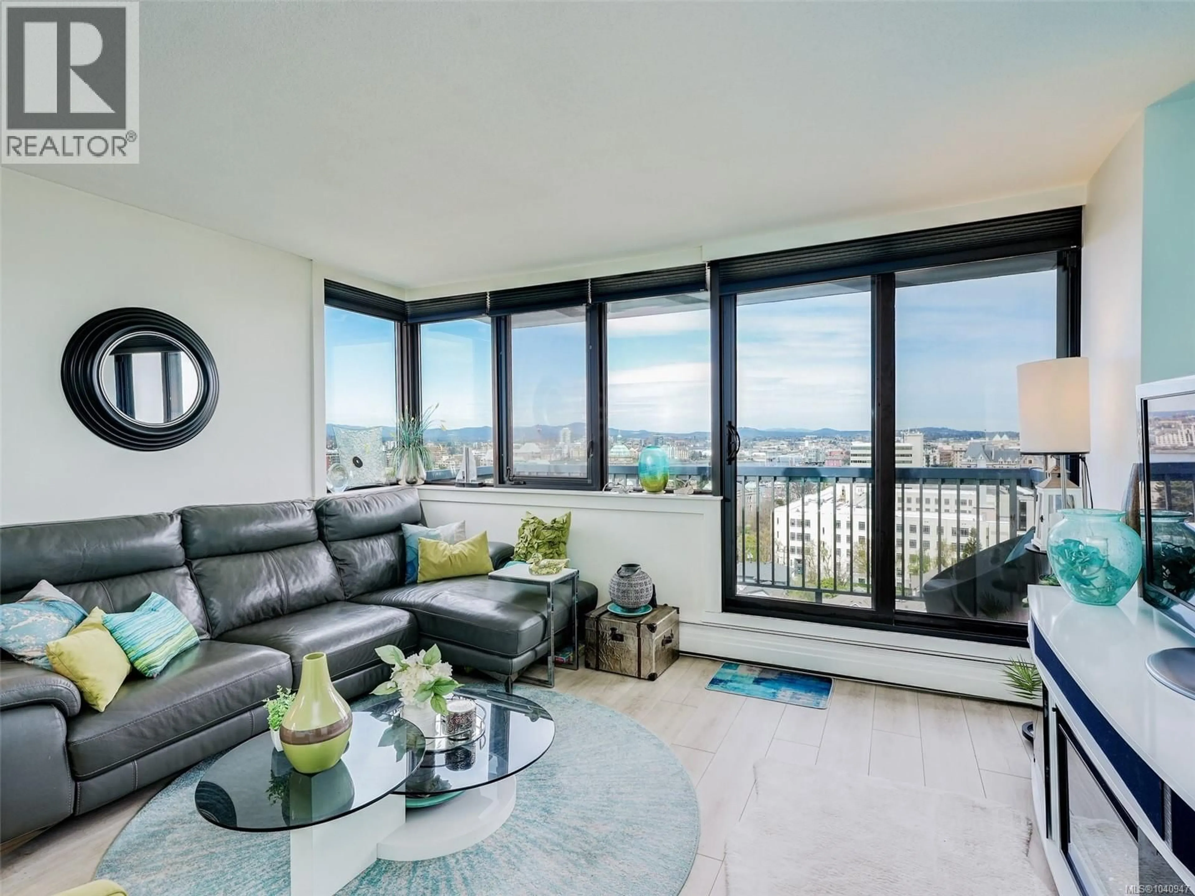 Living room with furniture, unknown for 1401 - 647 MICHIGAN STREET, Victoria British Columbia V8V1S9