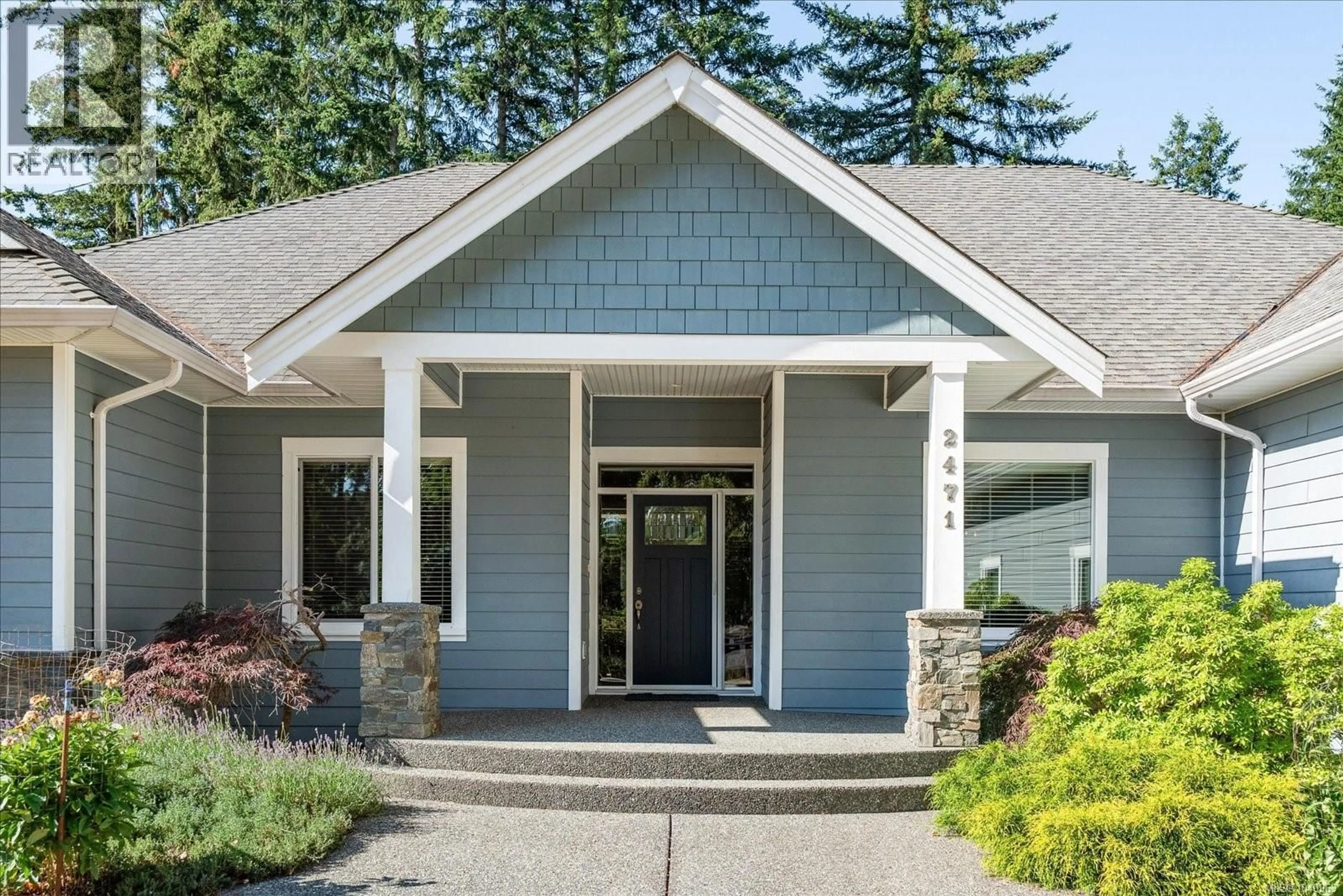 Home with vinyl exterior material, street for 2471 BALANCE ROAD, Nanaimo British Columbia V9R6V6