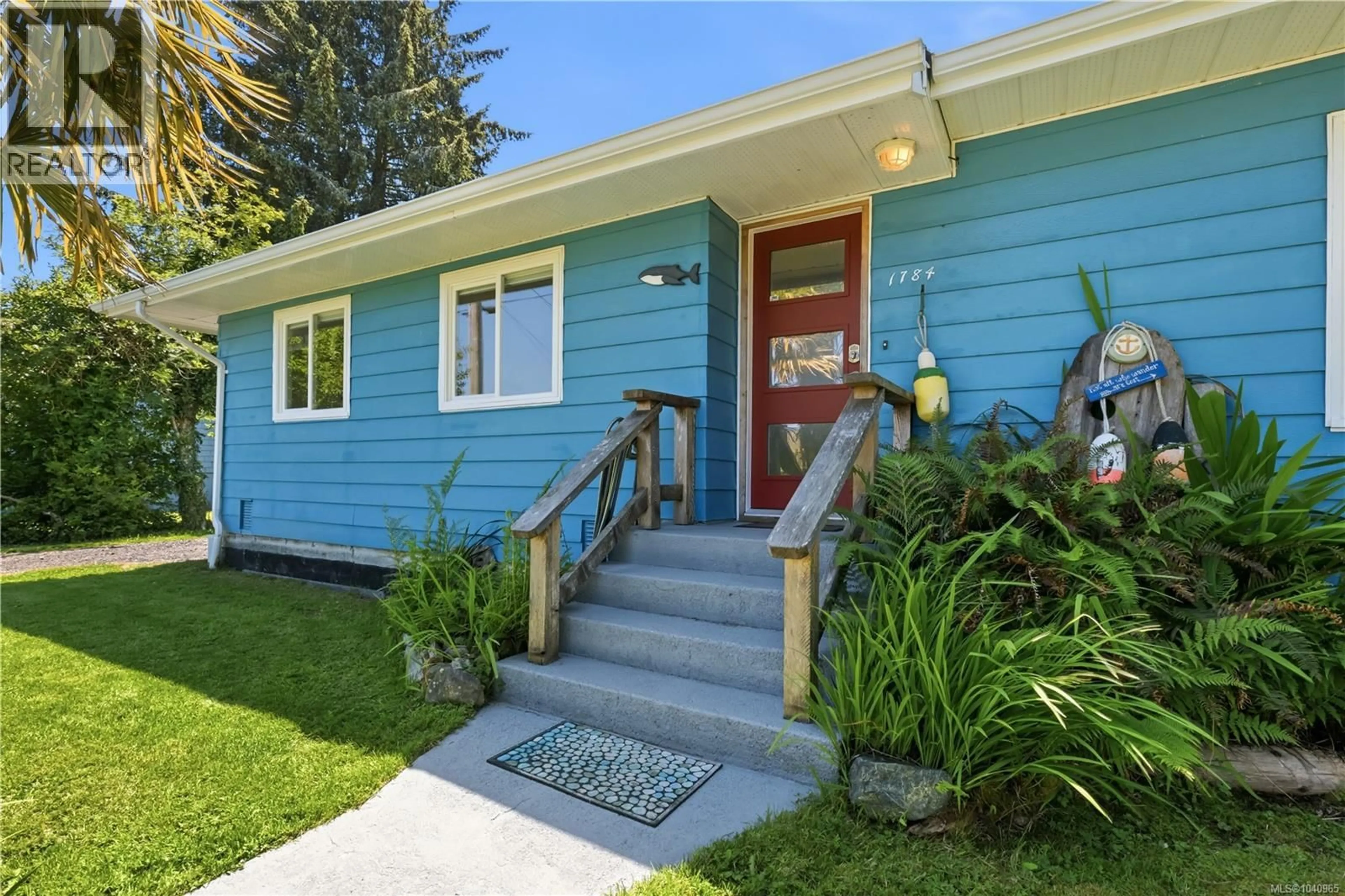 Home with vinyl exterior material, street for 1784 CYPRESS ROAD, Ucluelet British Columbia V0R3A0