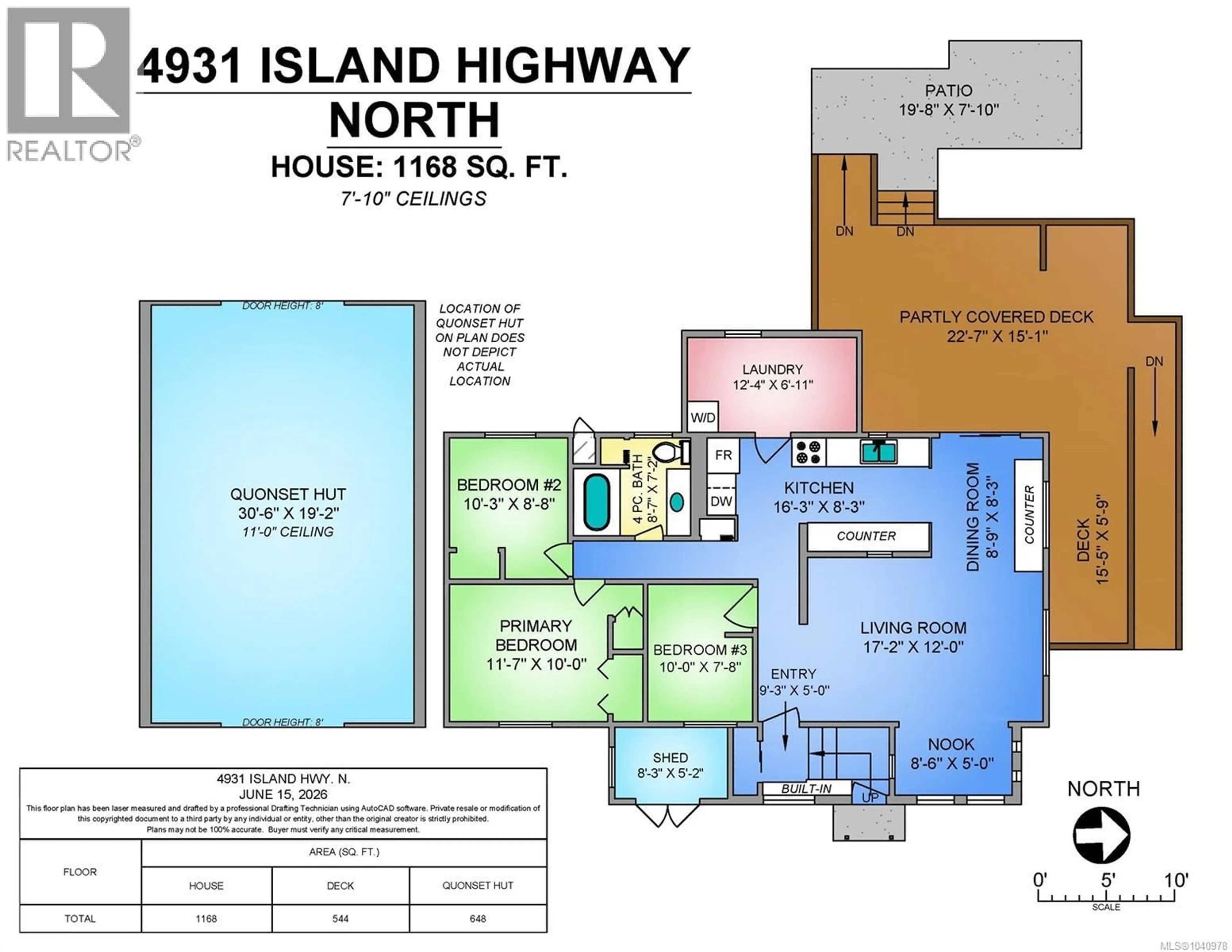 Floor plan for 4931 ISLAND HIGHWAY NORTH, Courtenay British Columbia V9N5Z2