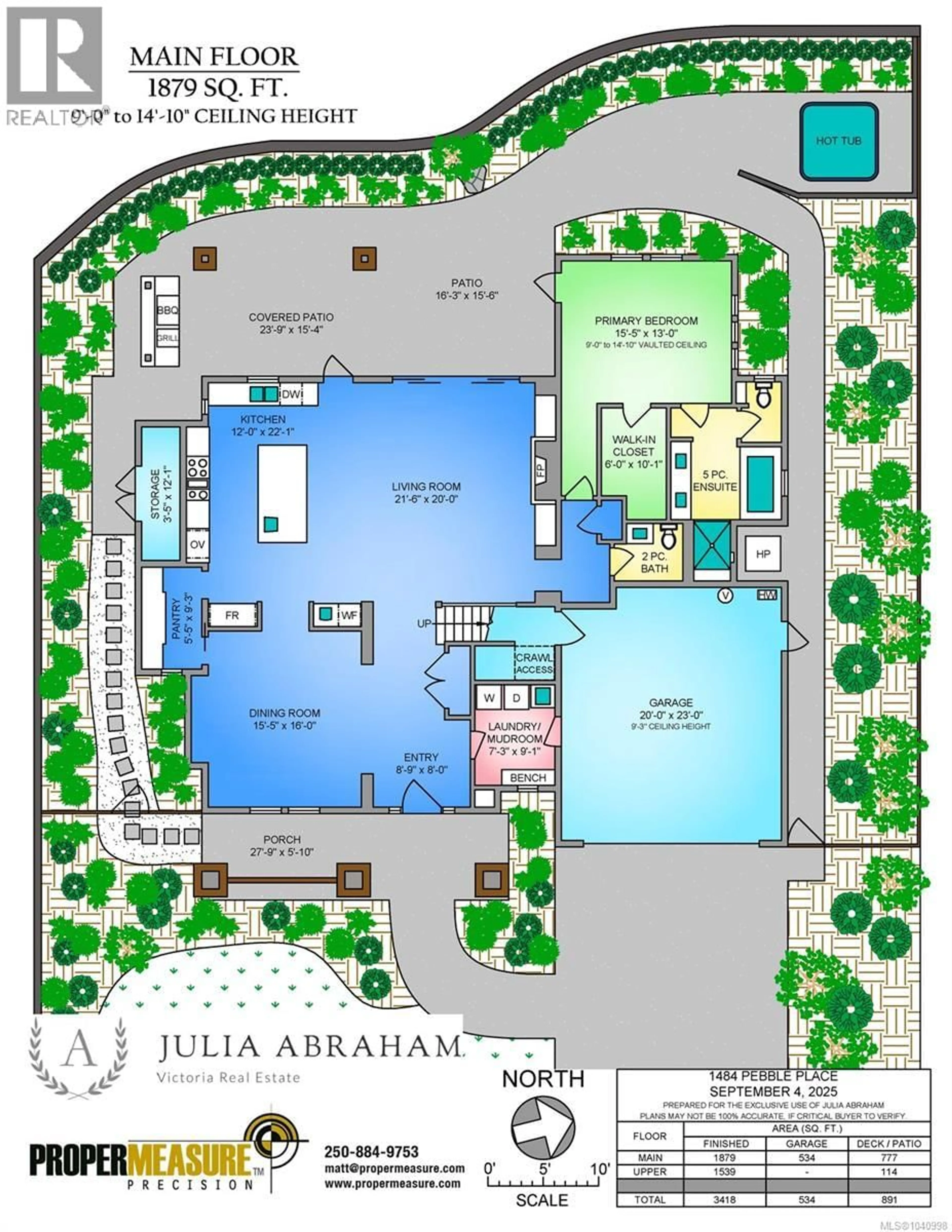 Floor plan for 1484 PEBBLE PLACE, Langford British Columbia V9B0T4