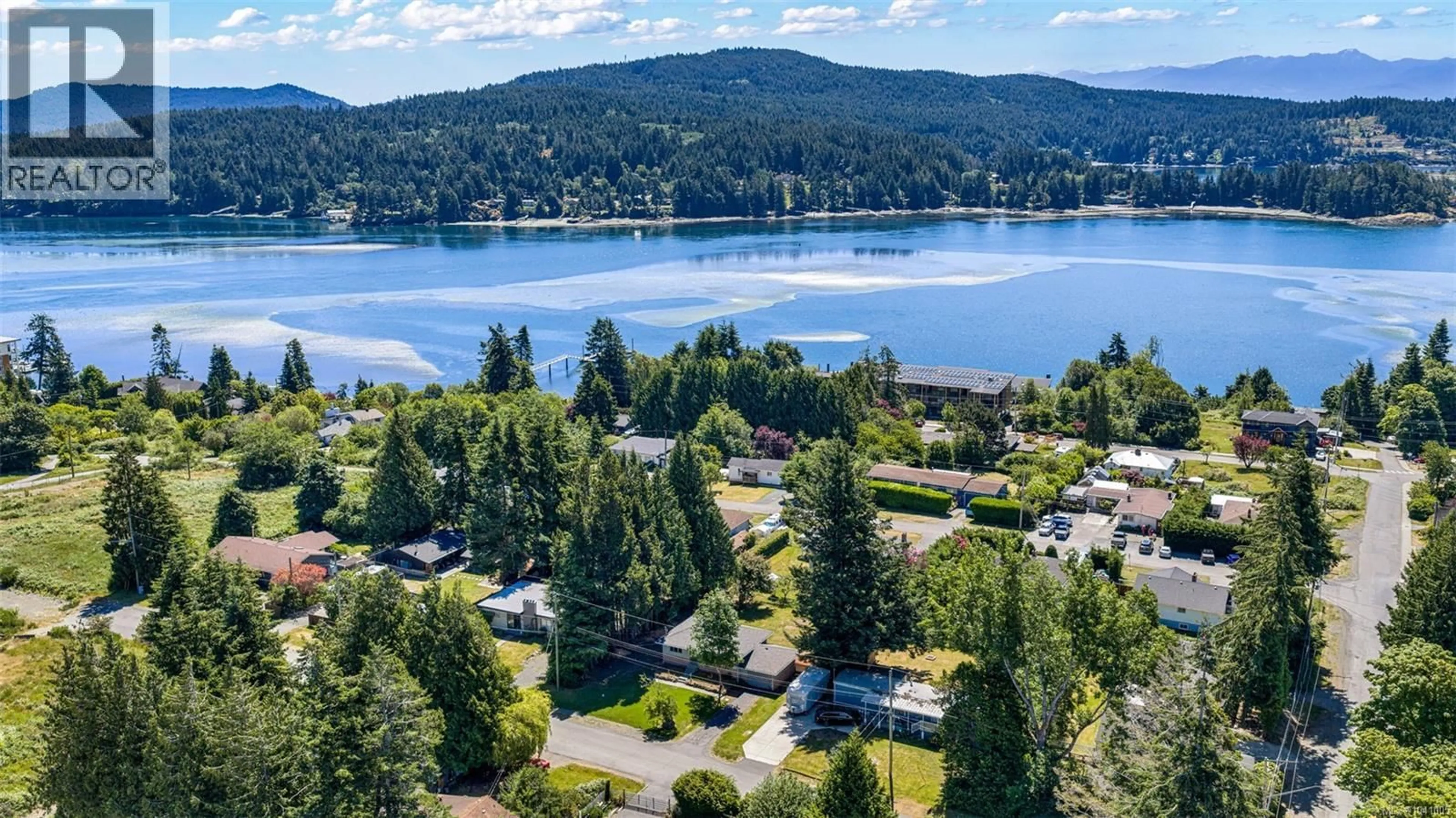 A pic from outside/outdoor area/front of a property/back of a property/a pic from drone, water/lake/river/ocean view for 6683 LINCROFT ROAD, Sooke British Columbia V9Z0A2