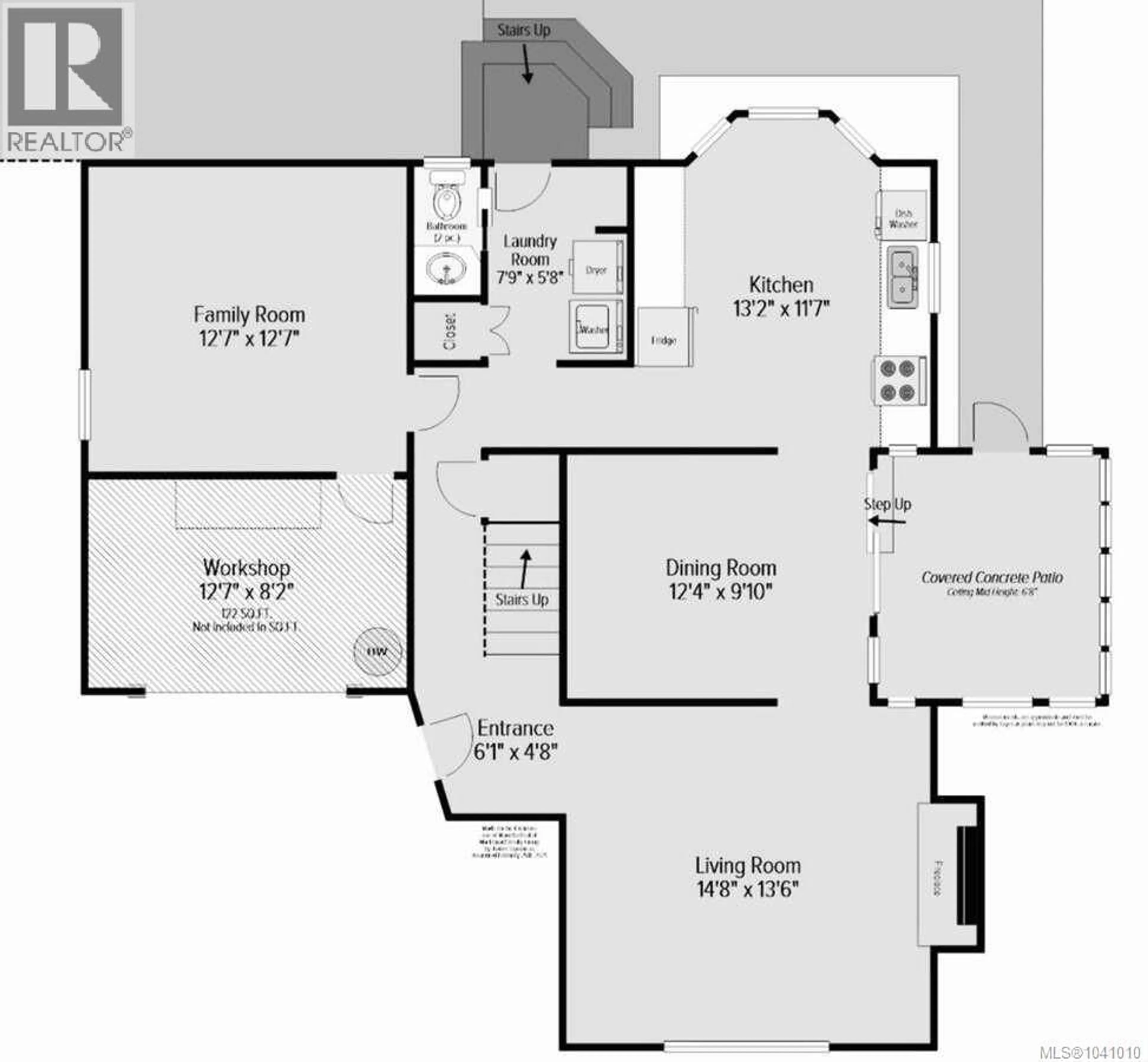 Floor plan for 1 SYLVAN CRESCENT, Parksville British Columbia V9P1H1