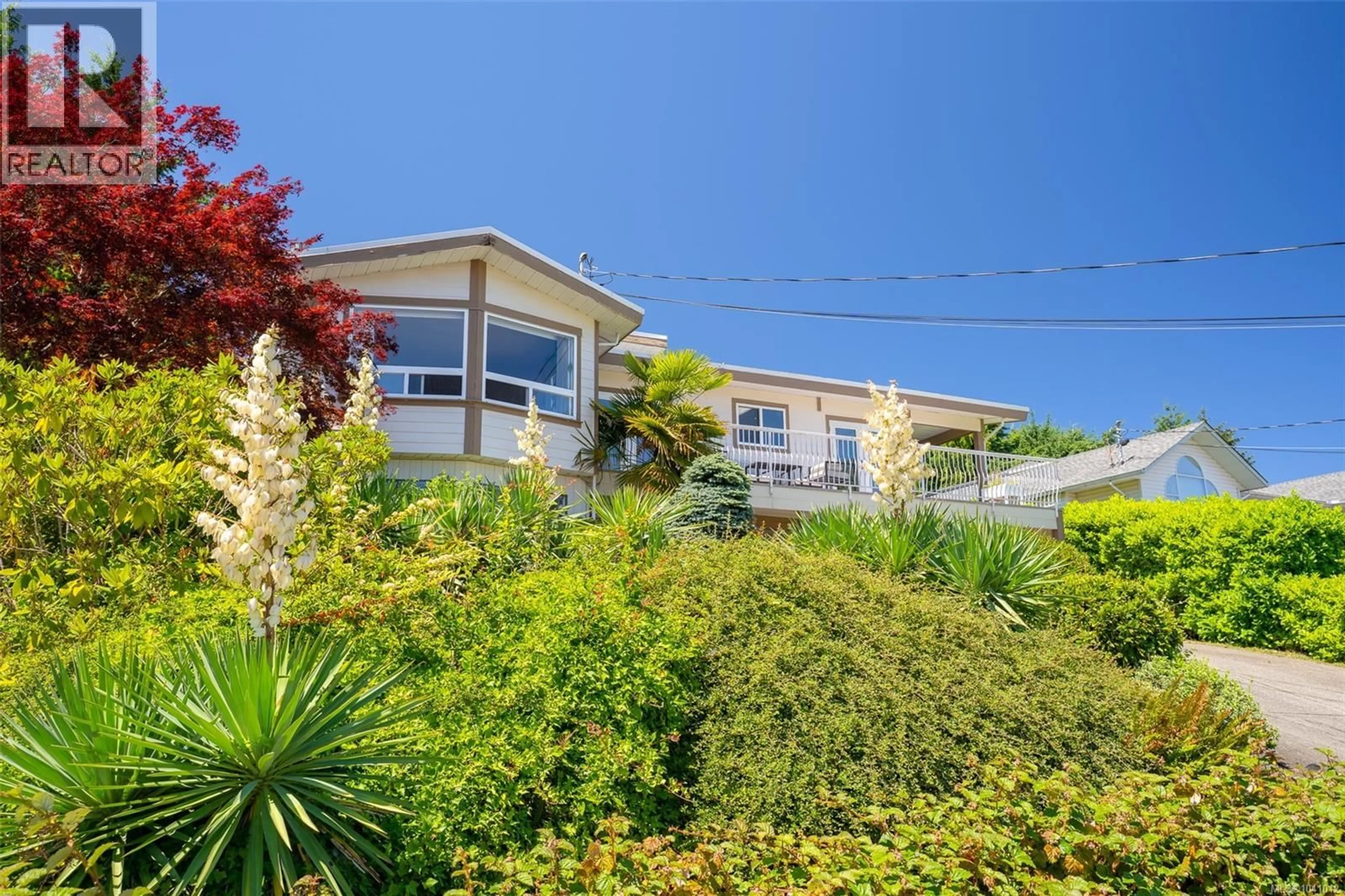 A pic from outside/outdoor area/front of a property/back of a property/a pic from drone, unknown for 375 CARIBOO DRIVE, Nanaimo British Columbia V9R6A4