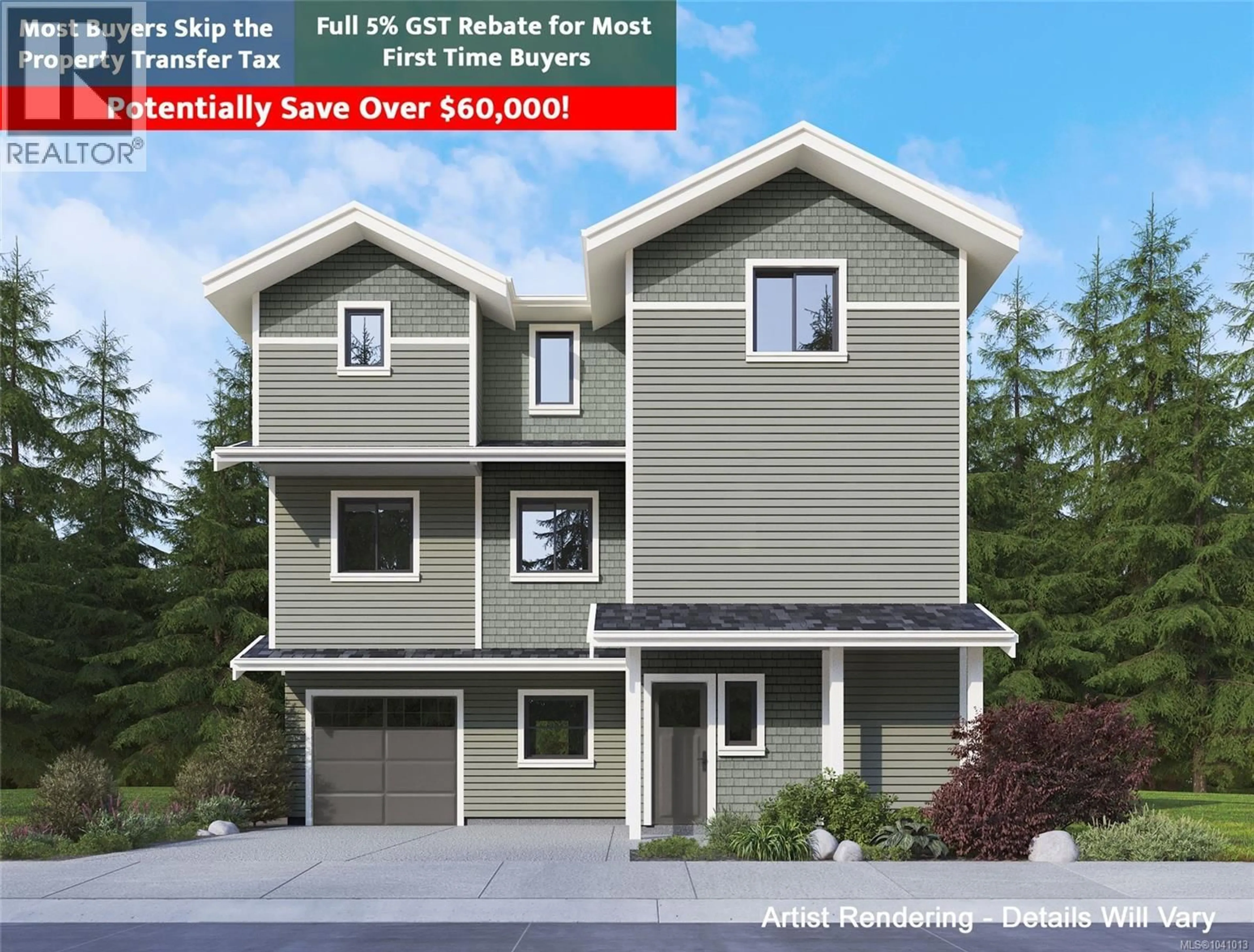 Home with vinyl exterior material, street for 3480 VISION WAY, Langford British Columbia V9C0W6