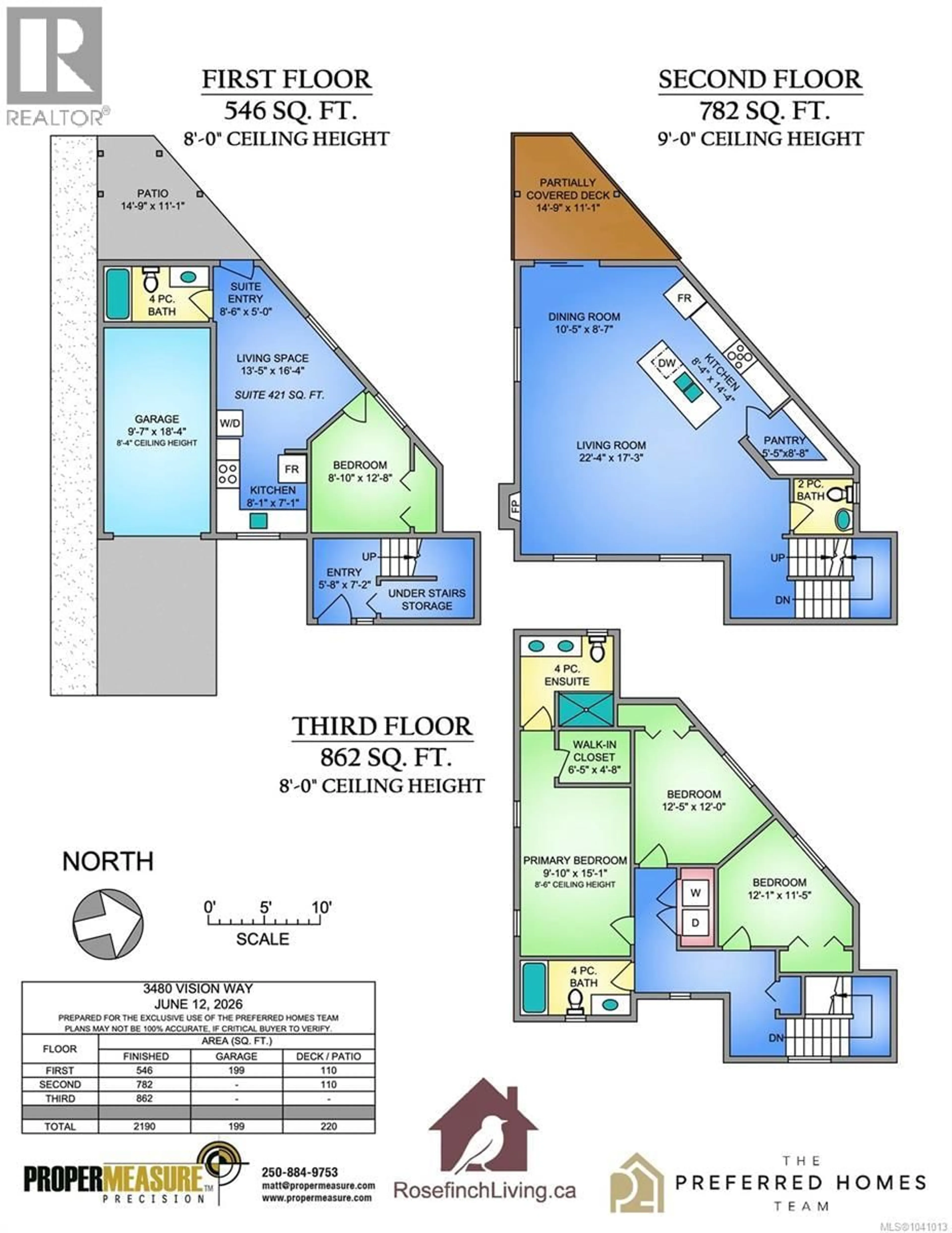 Floor plan for 3480 VISION WAY, Langford British Columbia V9C0W6