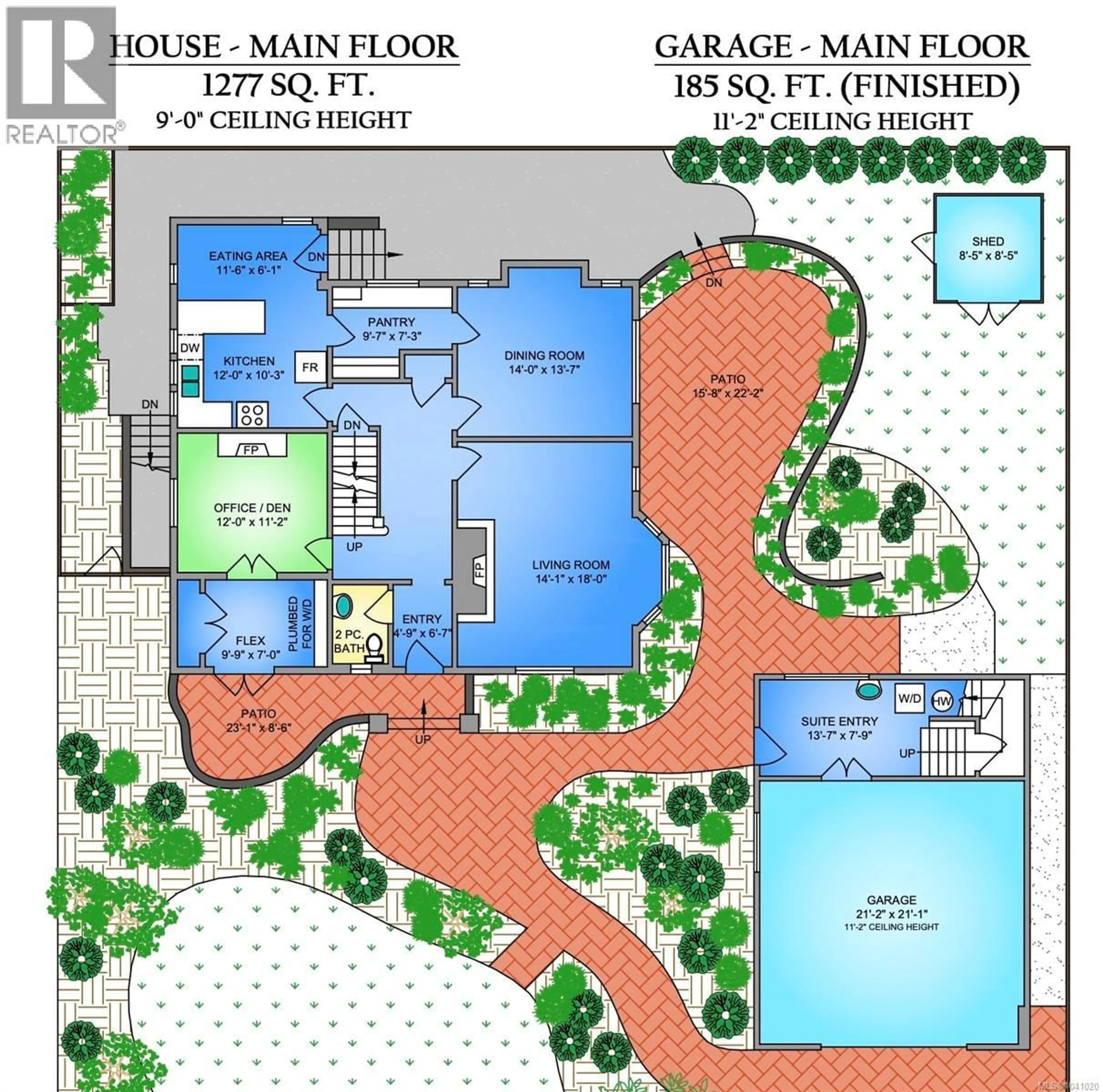 Floor plan for 1562 RICHARDSON STREET, Victoria British Columbia V8S1R3