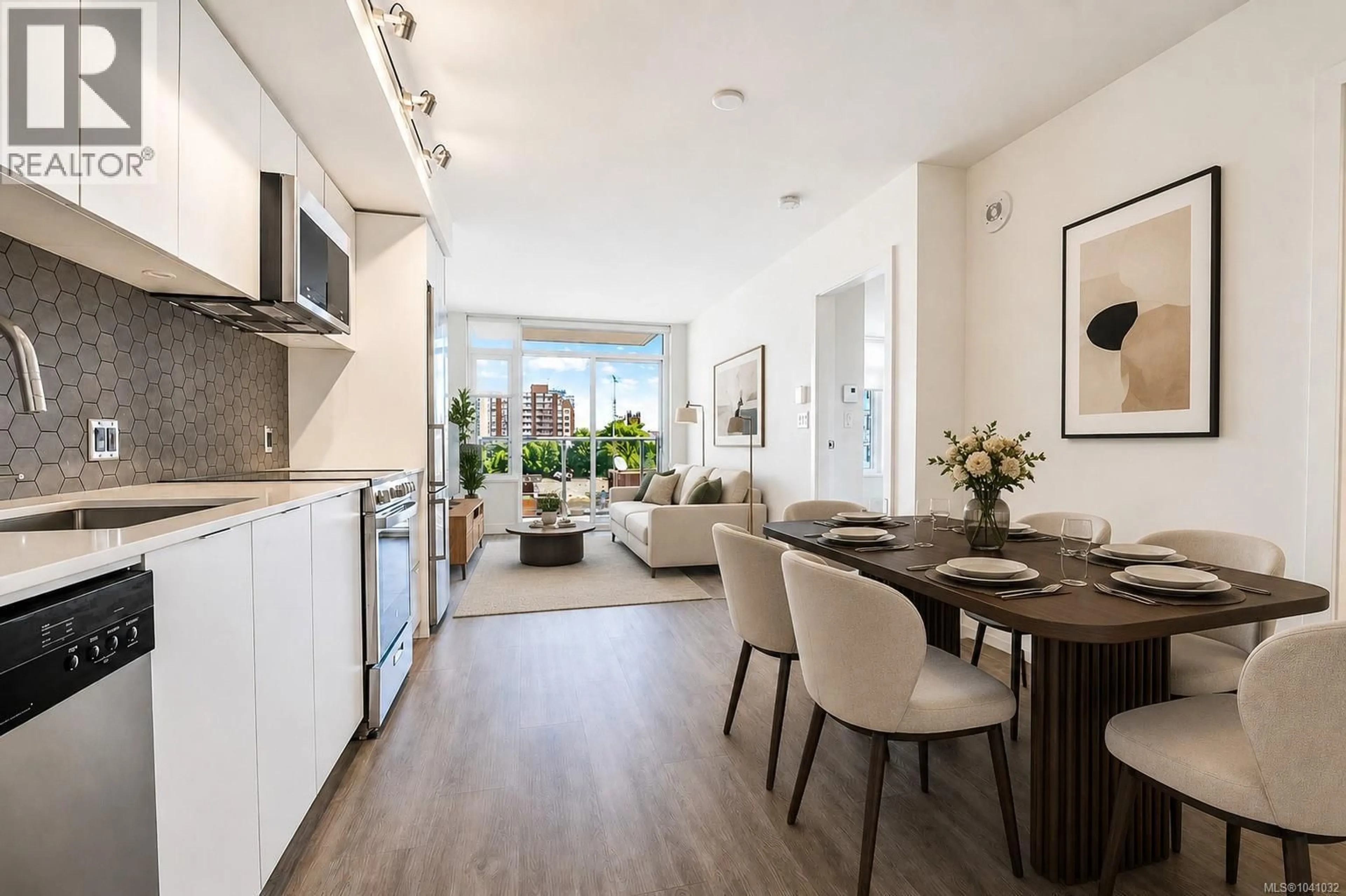 Open concept kitchen, unknown for 809 - 845 JOHNSON STREET, Victoria British Columbia V8W0G3
