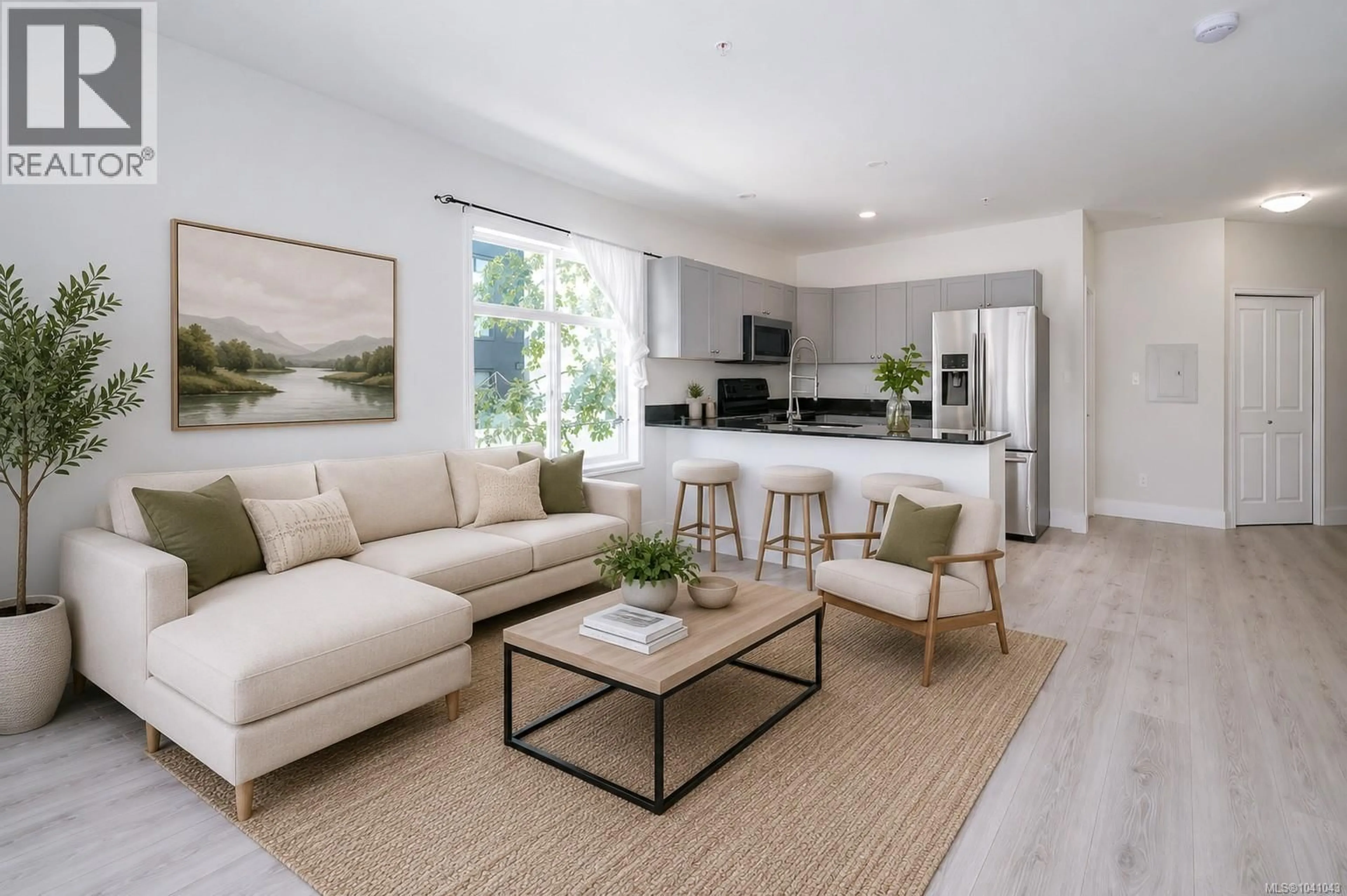 Living room with furniture, unknown for 302 - 821 GOLDSTREAM AVENUE, Langford British Columbia V9B2X8