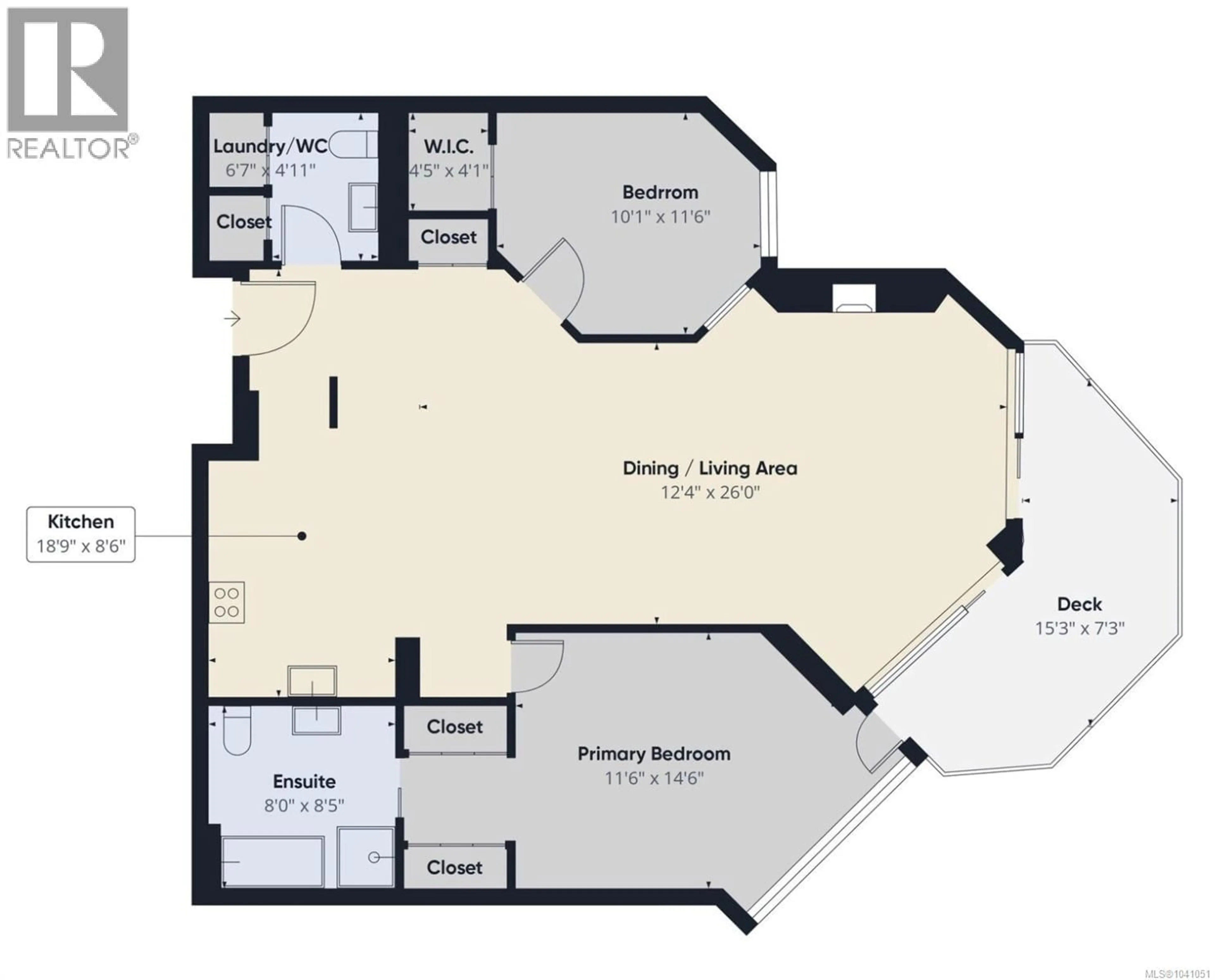 Floor plan for 311 - 150 PROMENADE DRIVE, Nanaimo British Columbia V9R6M6