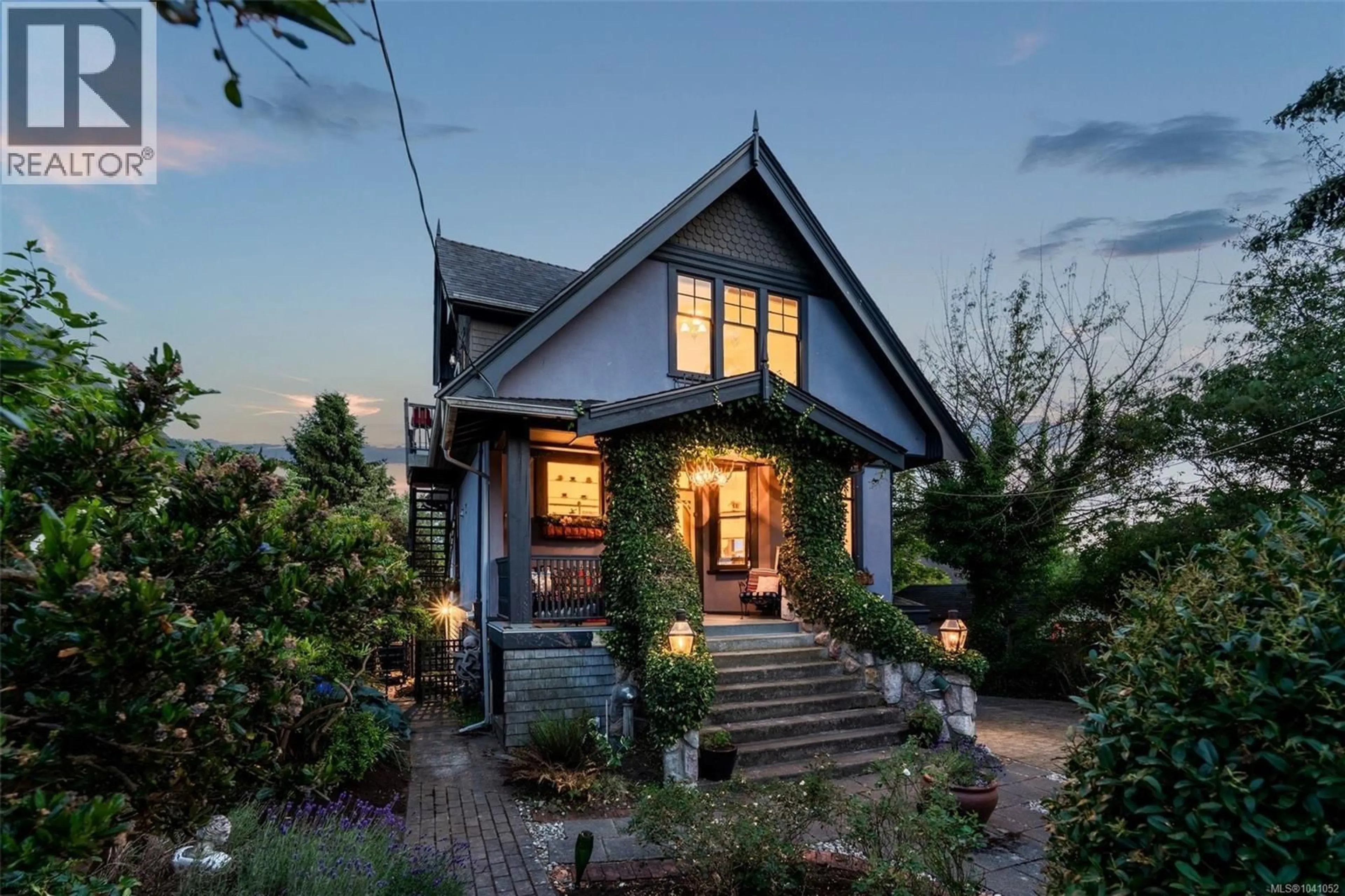 Home with brick exterior material, street for 1415 GLADSTONE AVENUE, Victoria British Columbia V8R1S2