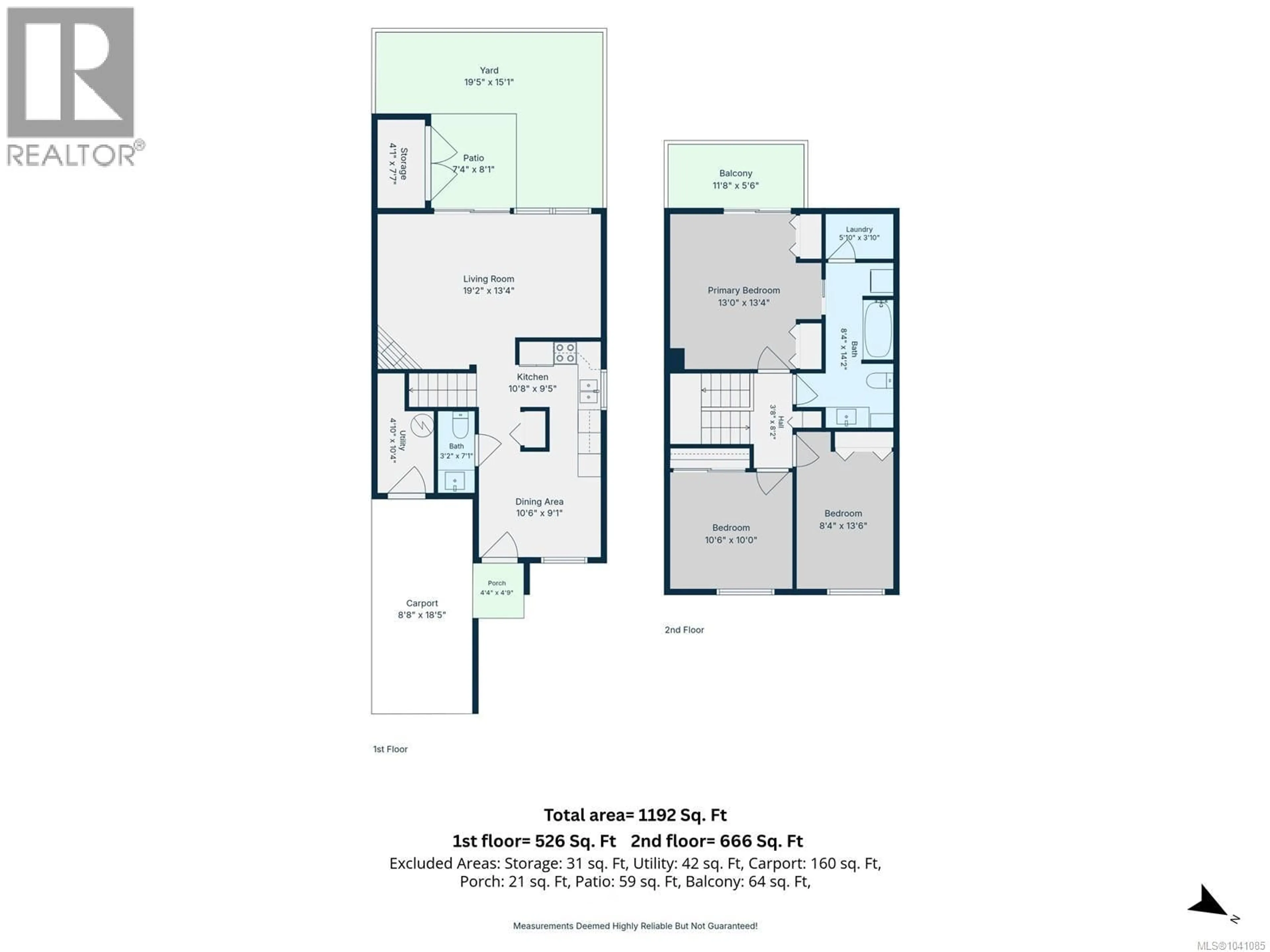 Floor plan for 50 - 444 BRUCE AVENUE, Nanaimo British Columbia V9R5W5