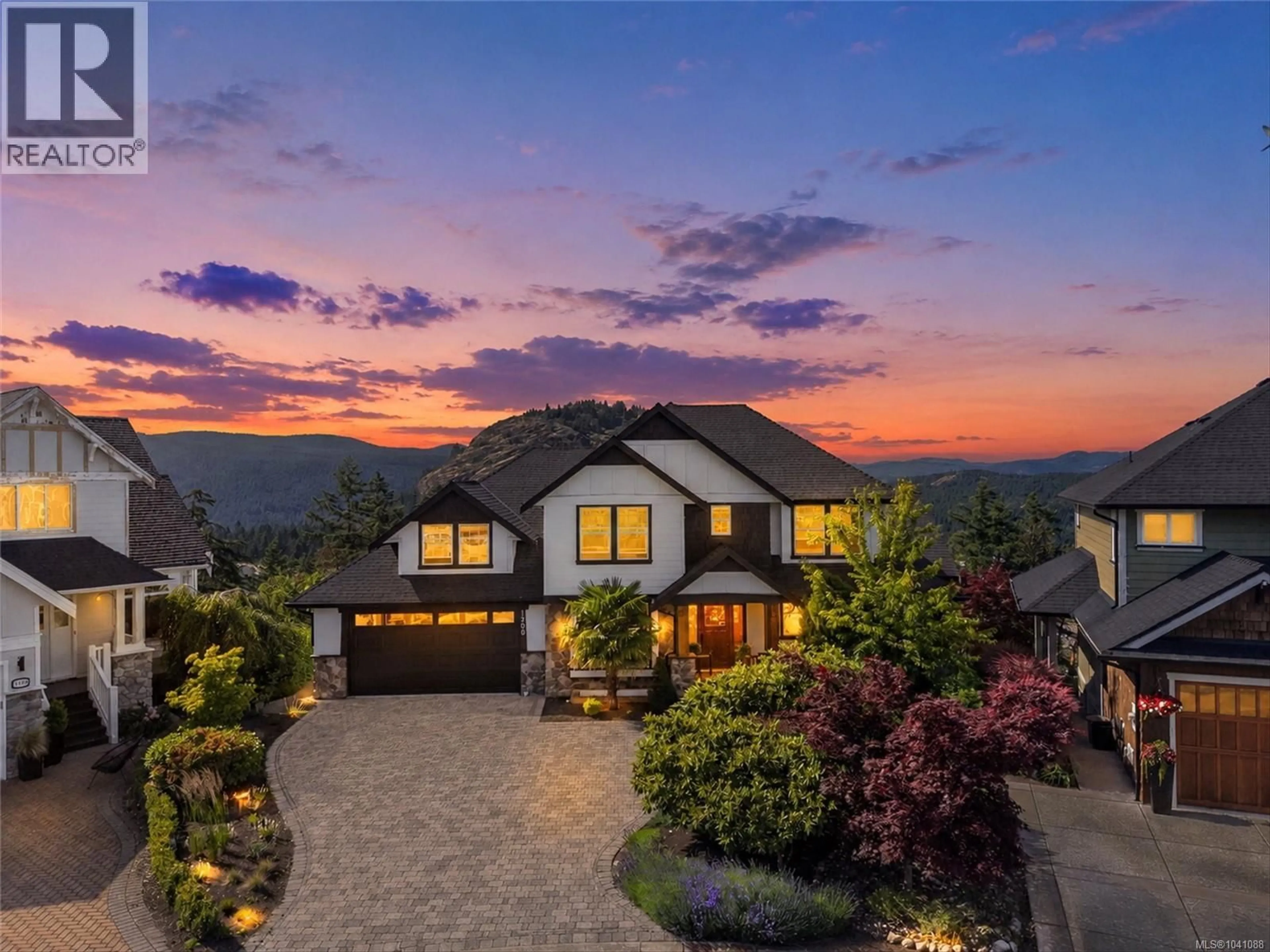 A pic from outside/outdoor area/front of a property/back of a property/a pic from drone, mountain view for 1200 NATURES GATE, Langford British Columbia V9B0B4