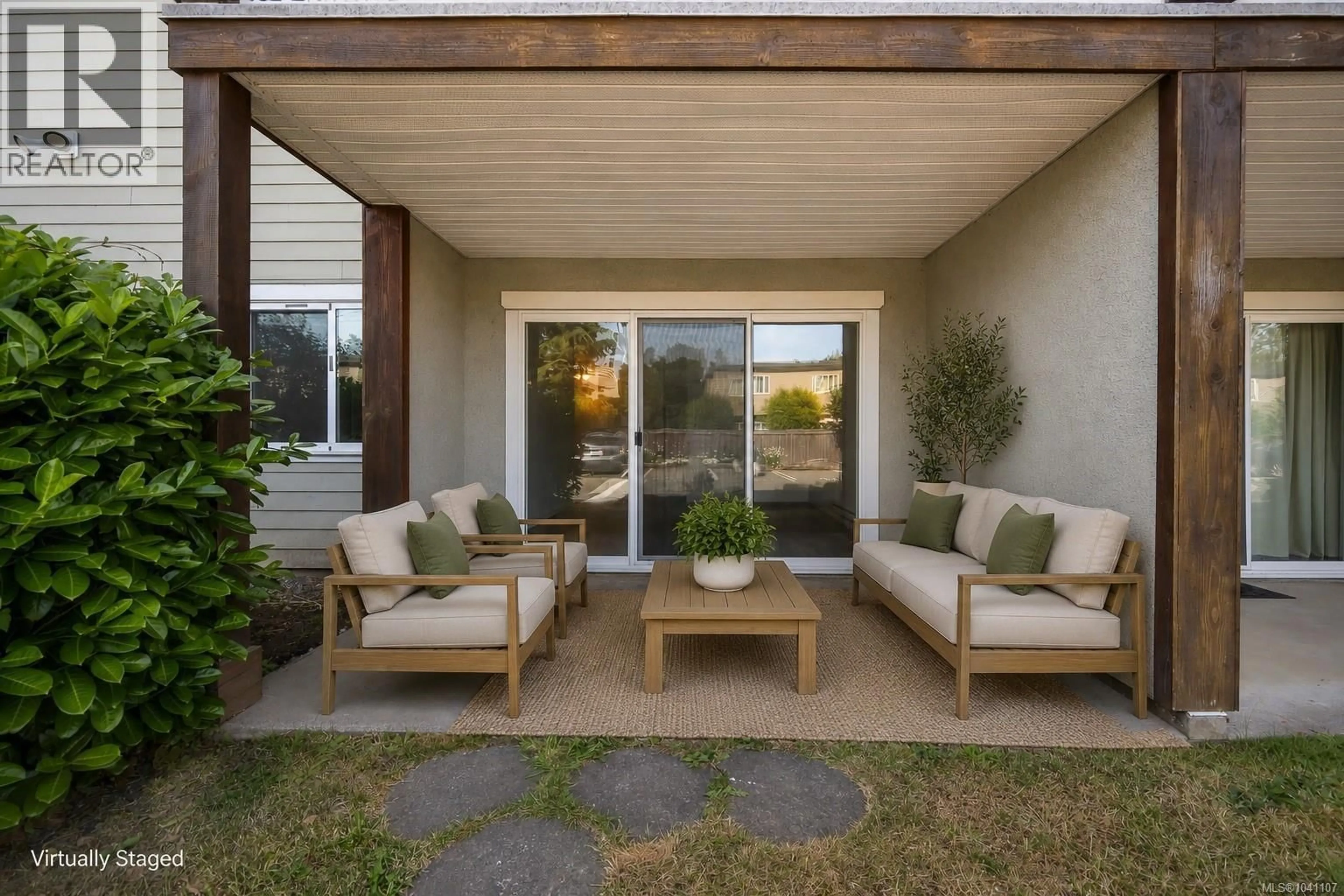 Patio, street for 107 - 1130 WILLEMAR AVENUE, Courtenay British Columbia V9N3L9