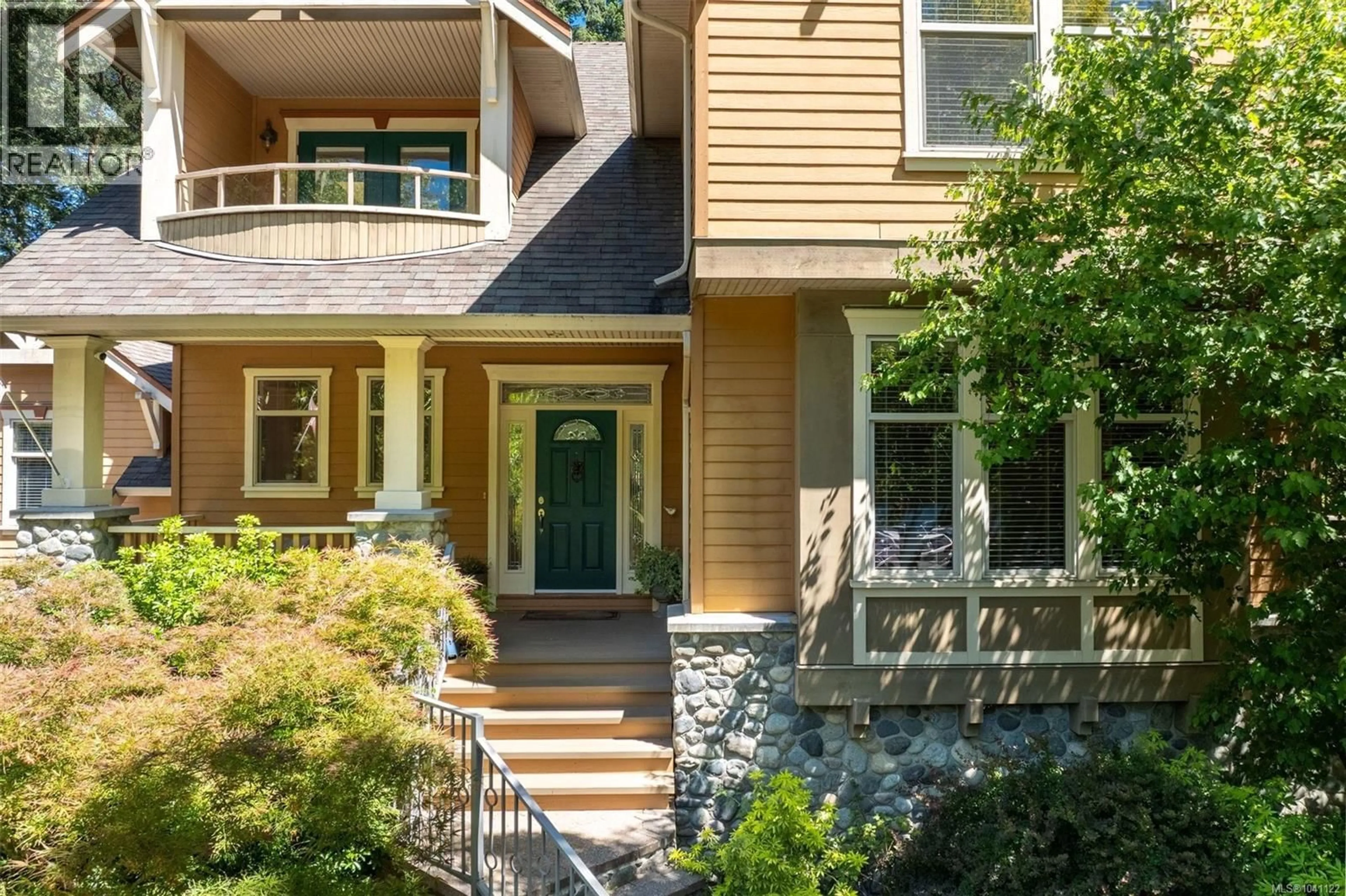 Home with brick exterior material, street for 1062 RIVER ROAD, Highlands British Columbia V9B6K2
