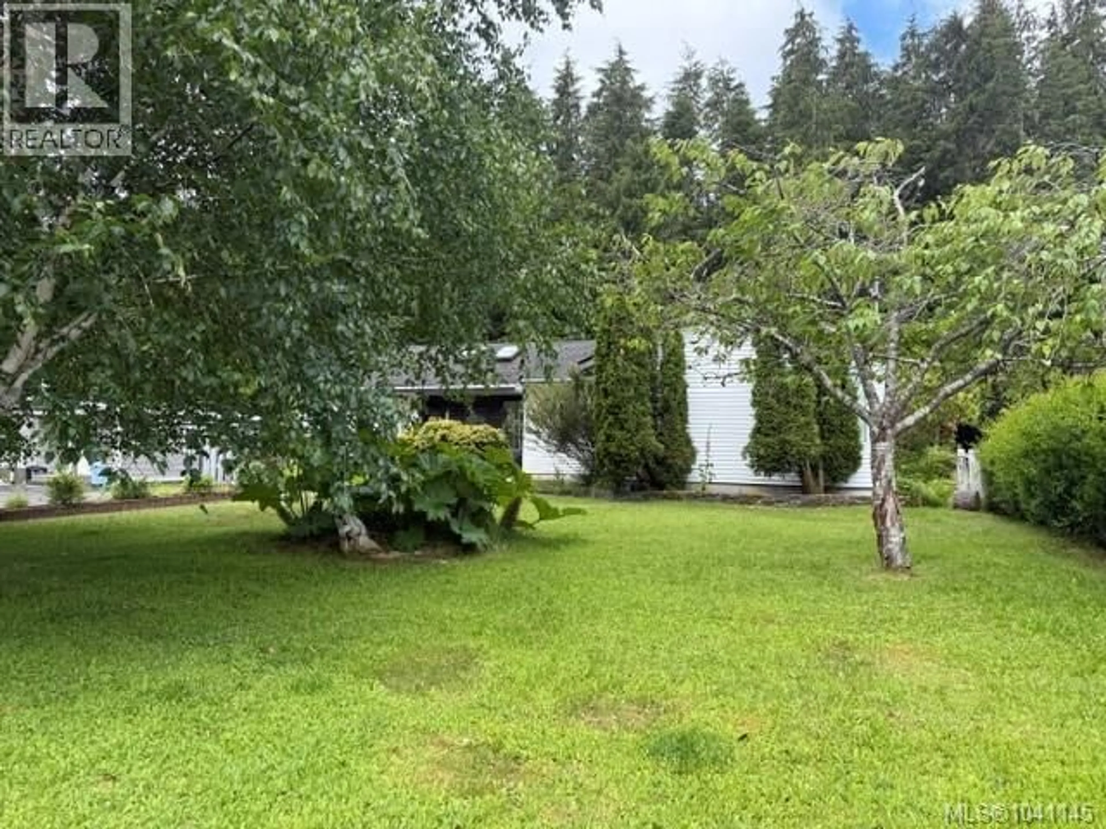 A pic from outside/outdoor area/front of a property/back of a property/a pic from drone, forest/trees view for 5890 BEAVER HARBOUR ROAD, Port Hardy British Columbia V0N2P0