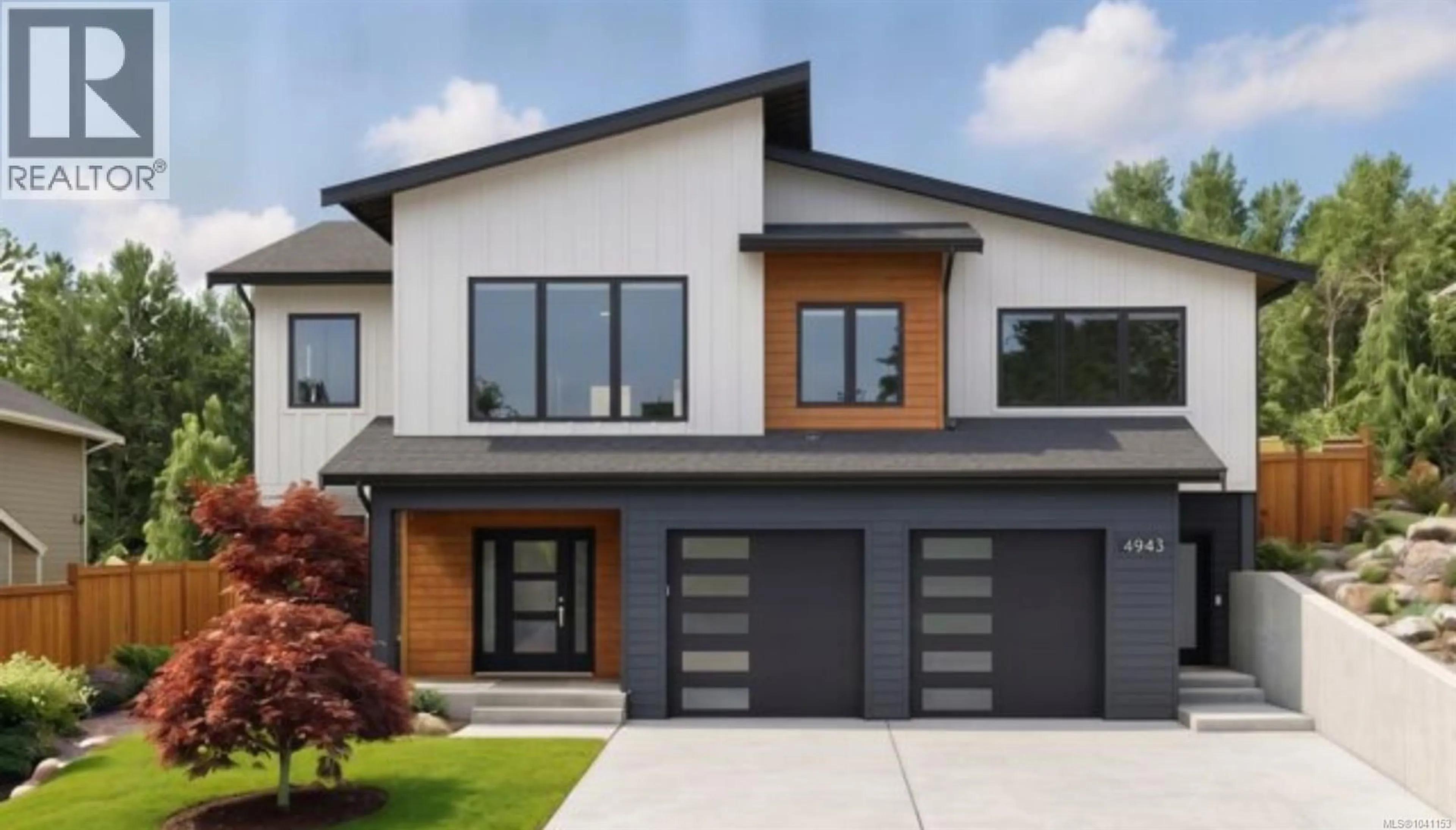 Home with brick exterior material, street for 4943 DIXON LANE, Lantzville British Columbia V0R2H0