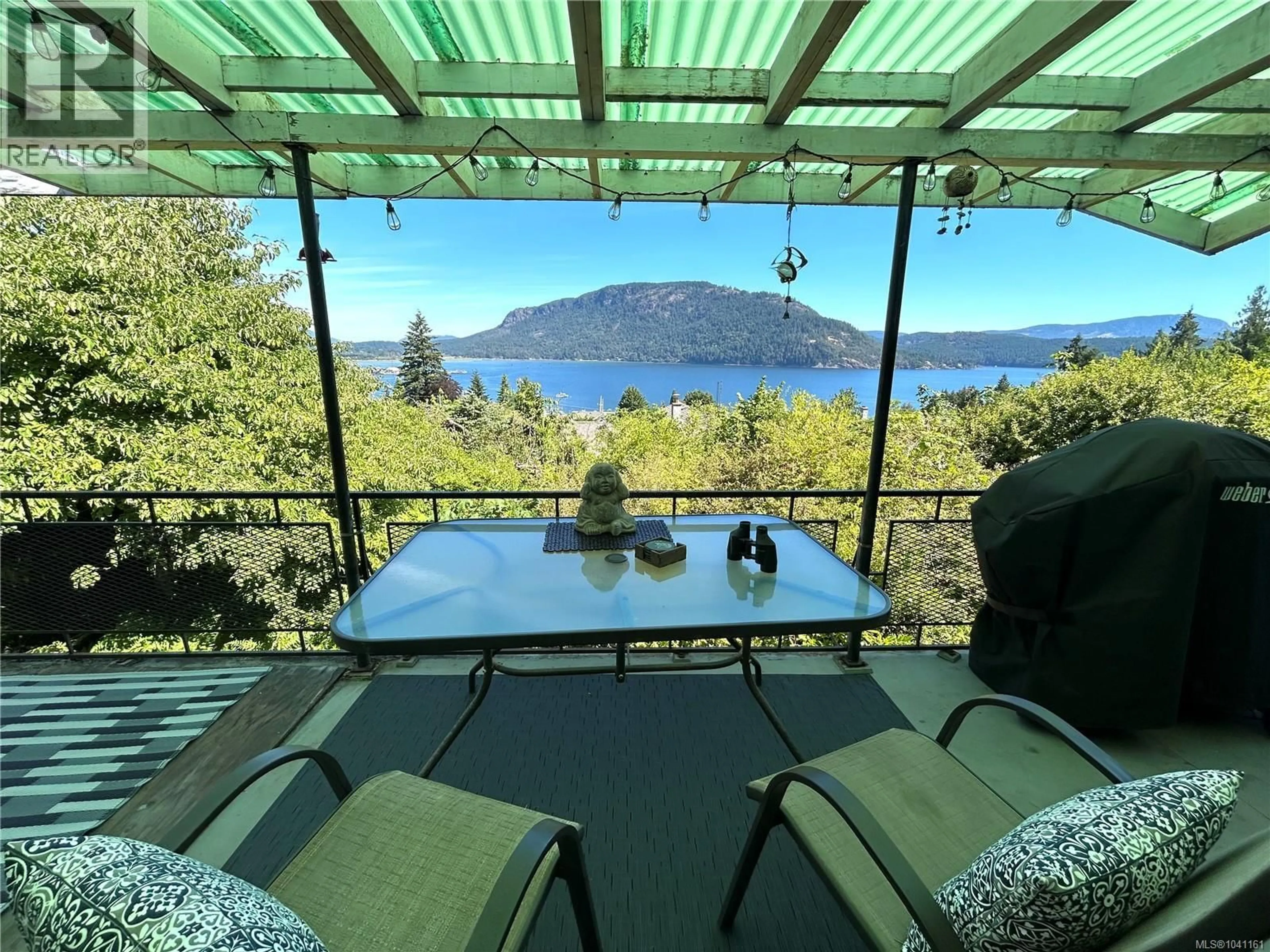 Patio, water/lake/river/ocean view for 1711 PAVENHAM ROAD, Cowichan Bay British Columbia V0R1N1